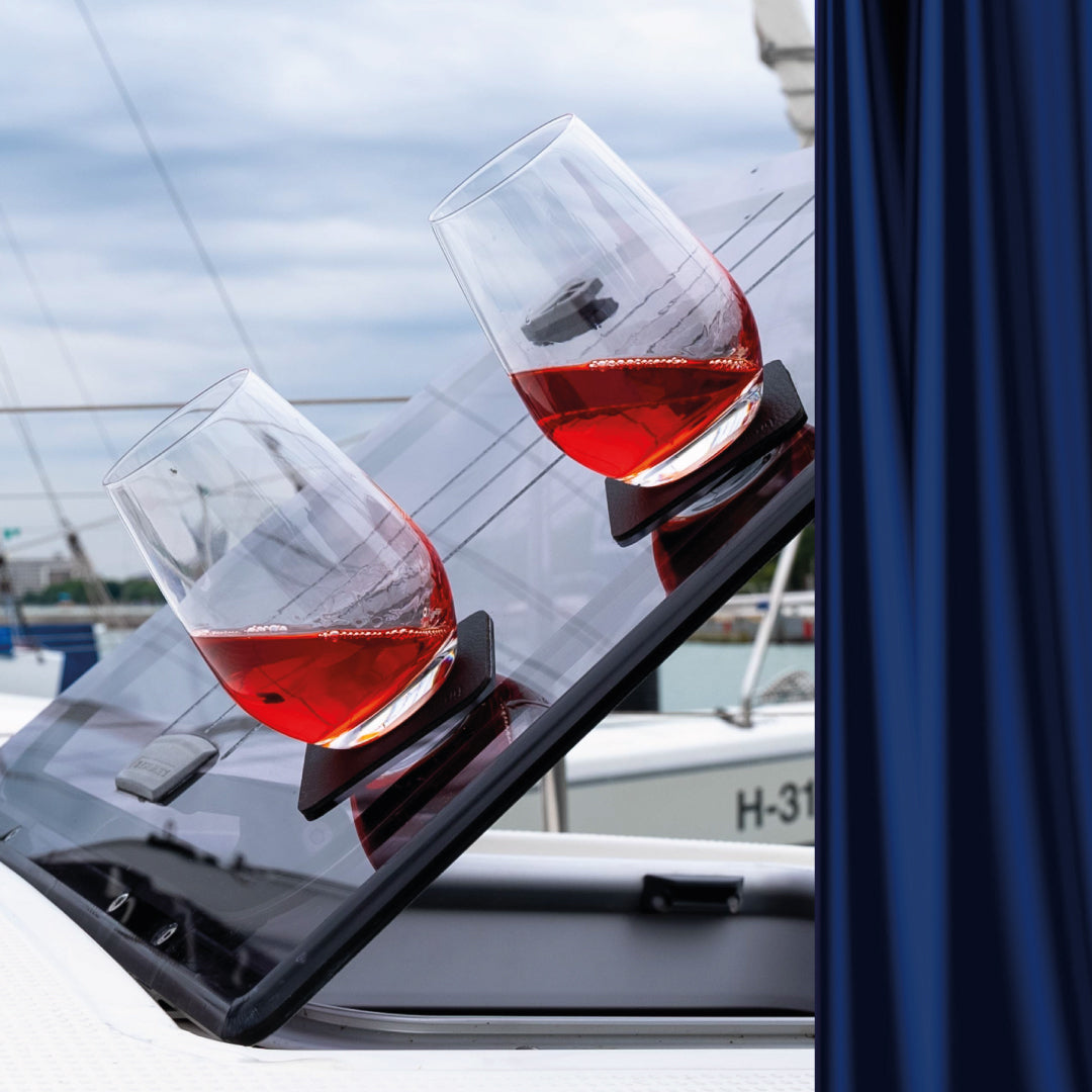 Magnetic crystal glasses LONGDRINK