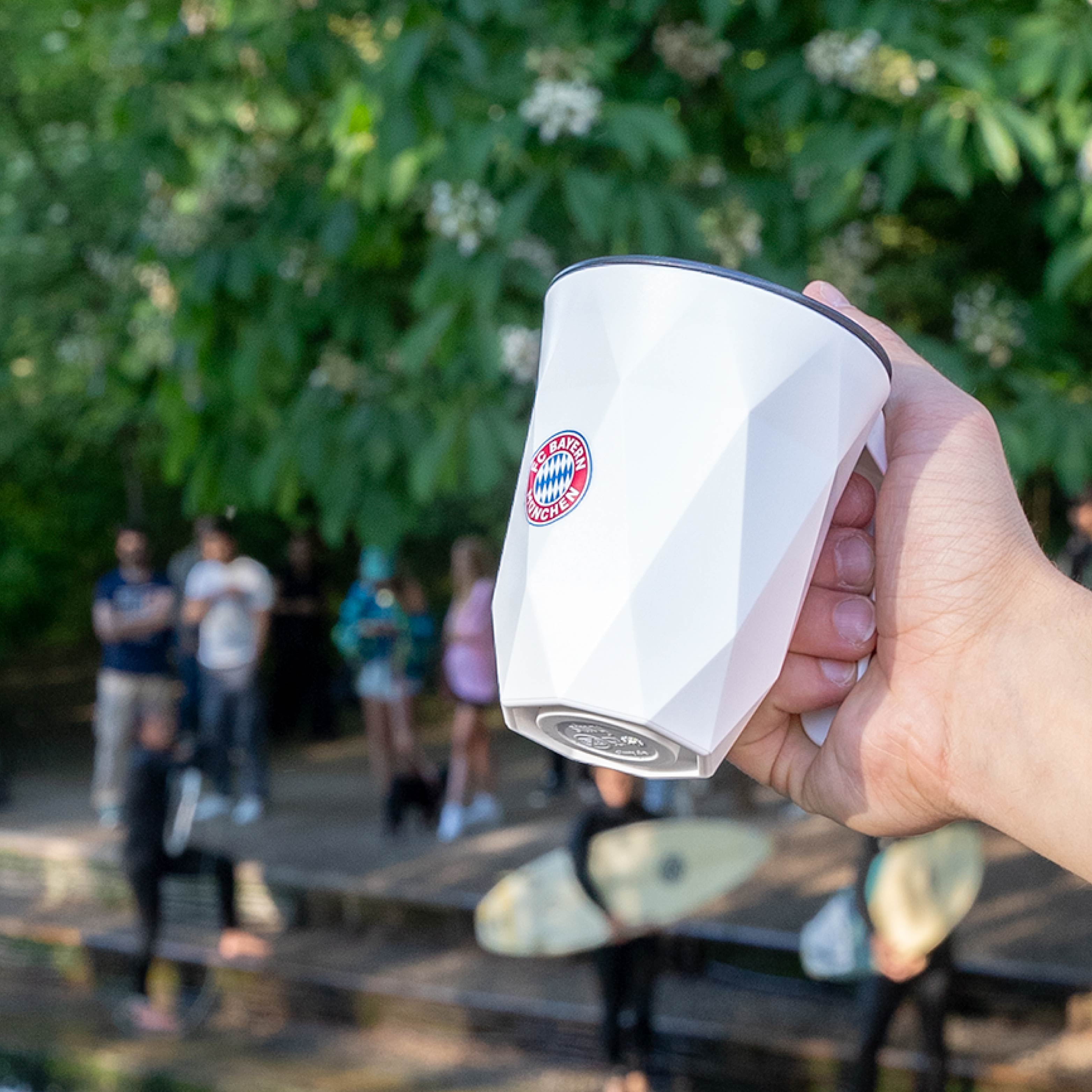 Gobelet magnétique en plastique TO-GO FC BAYERN