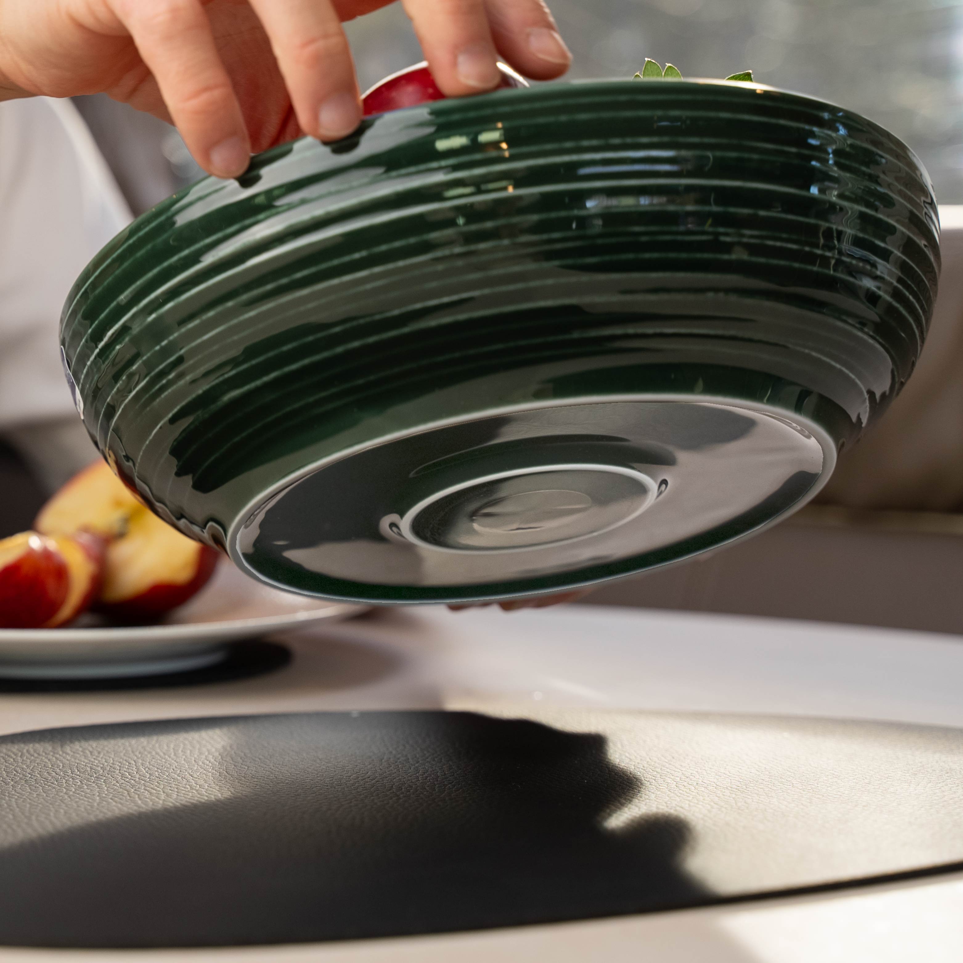Magnet-Porzellan-Food-Bowl WALDGRÜN ⌀ 25 cm