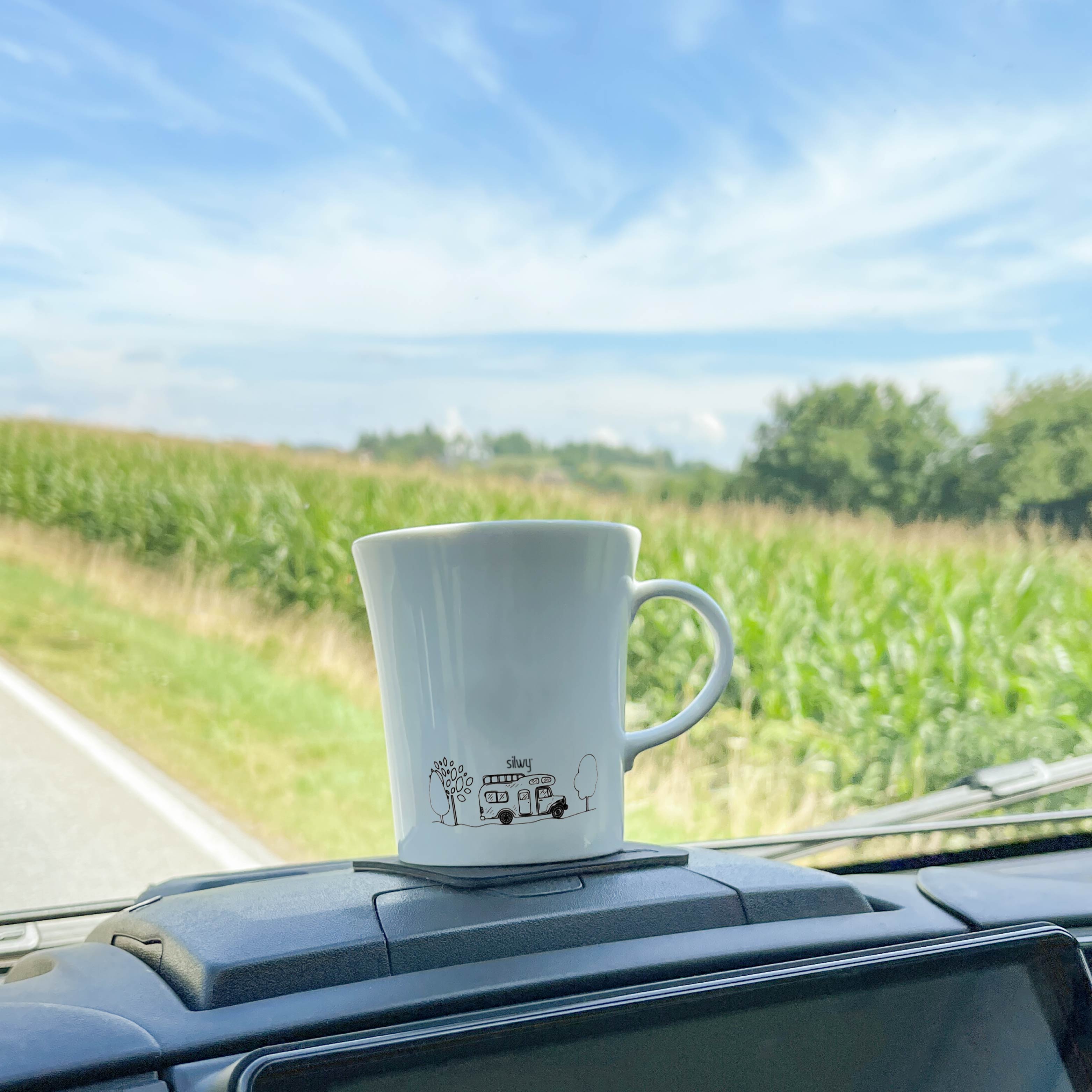 Magnet-Porzellantassen CAMPING