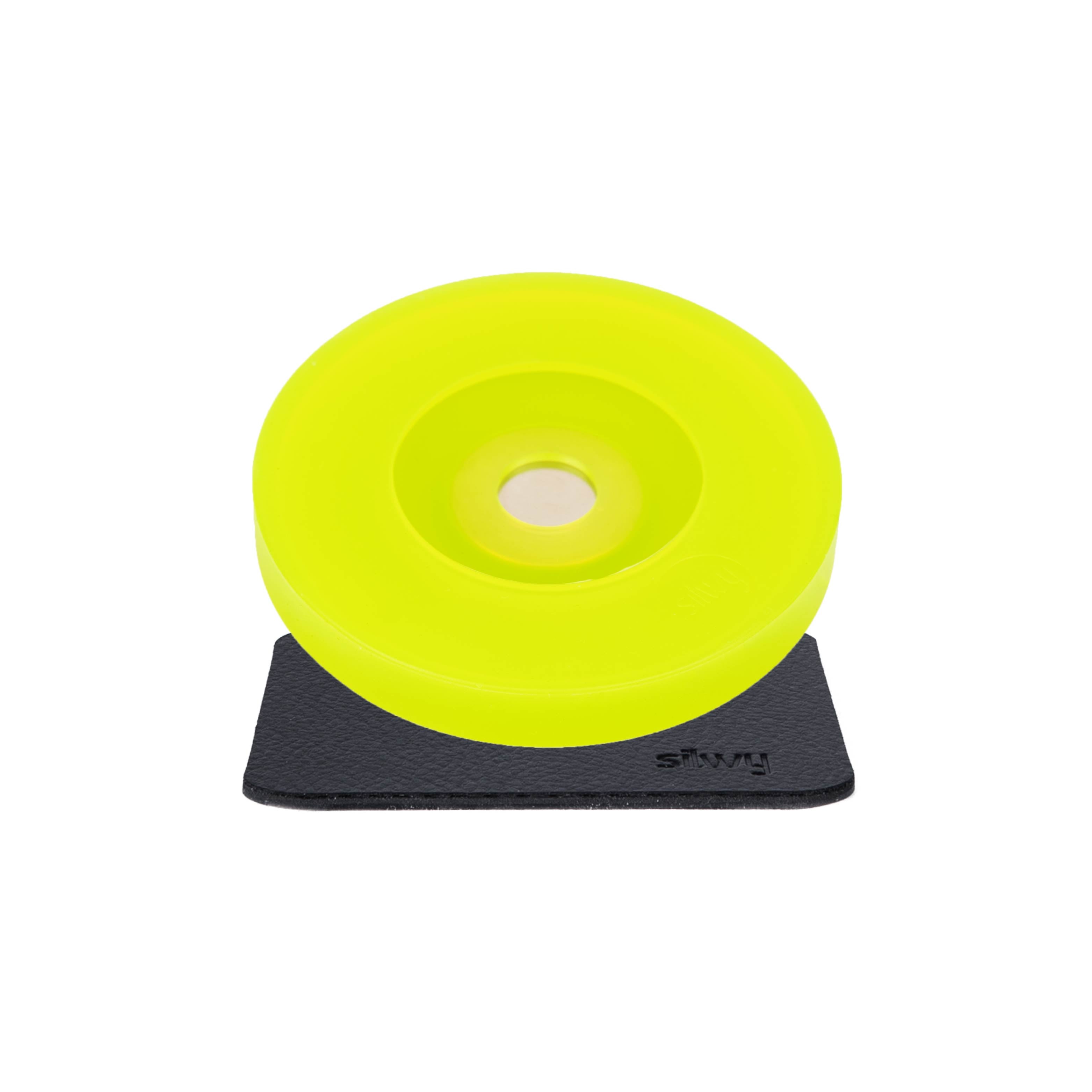 Magnet-Adapter Gelb mit zugehörigem Pad