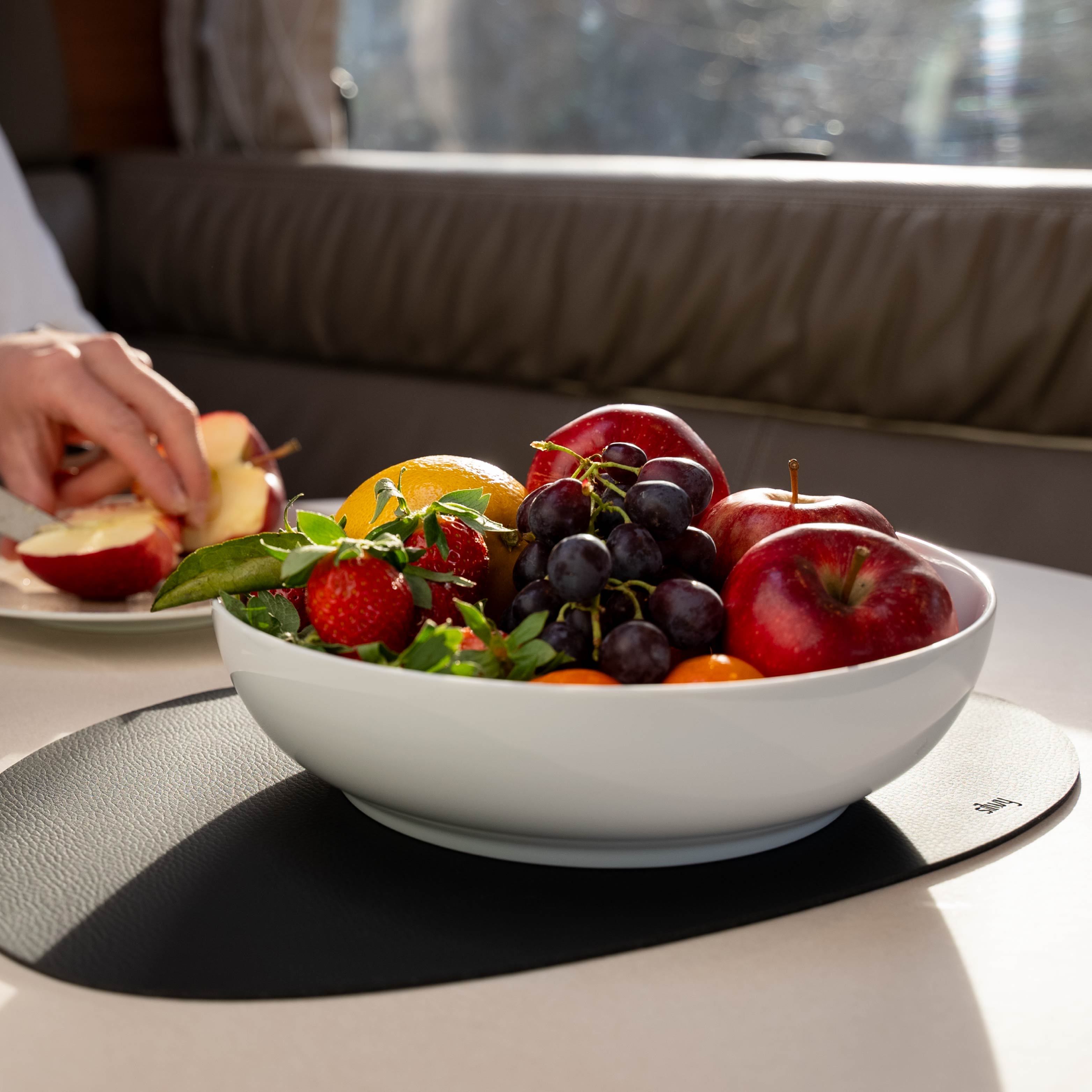 Metall-Nano-Gel-Platzset LARGE BLACK