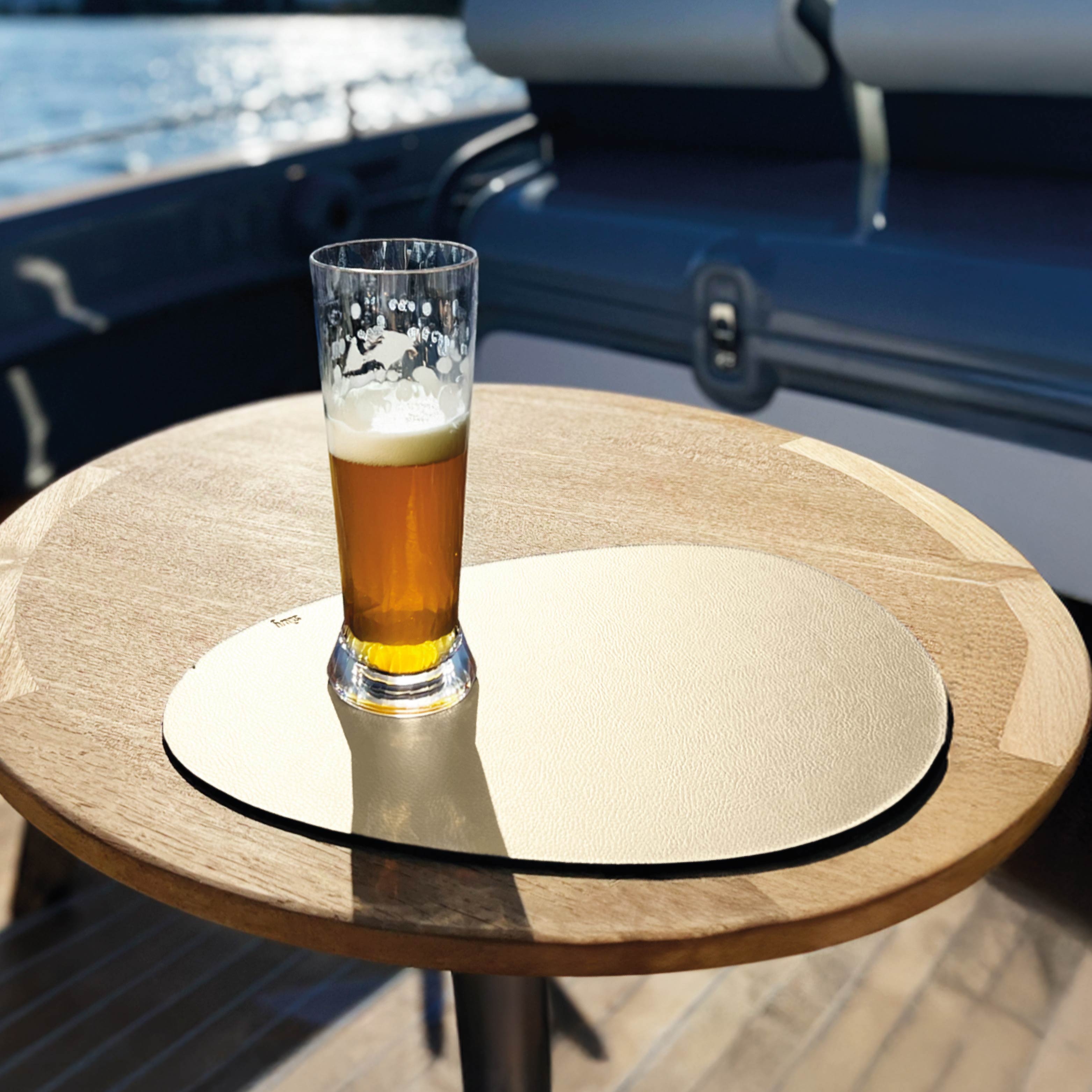 Set de table en gel nano-métallique GRAND BEIGE