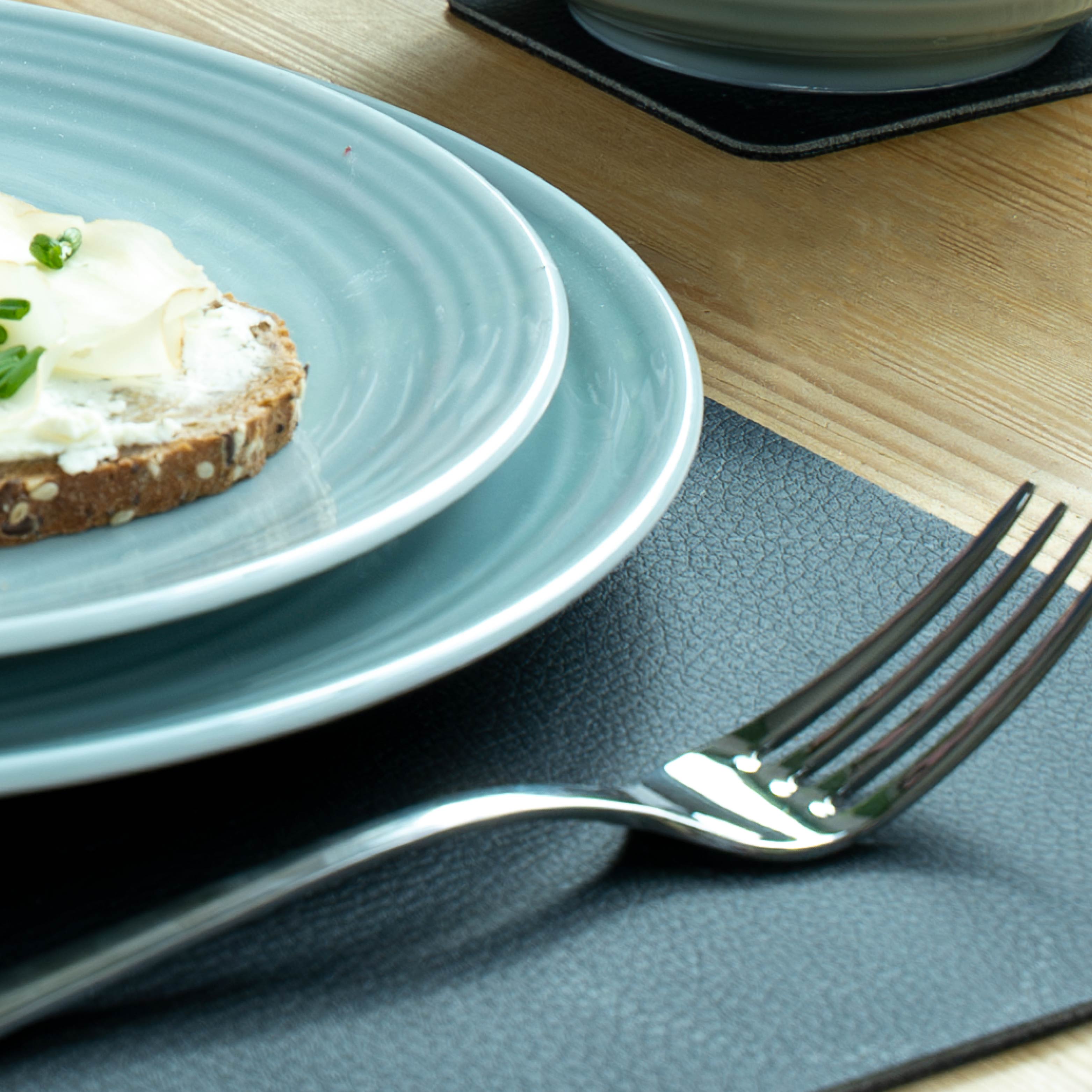 Assiette magnétique en porcelaine CYAN ⌀ 23cm