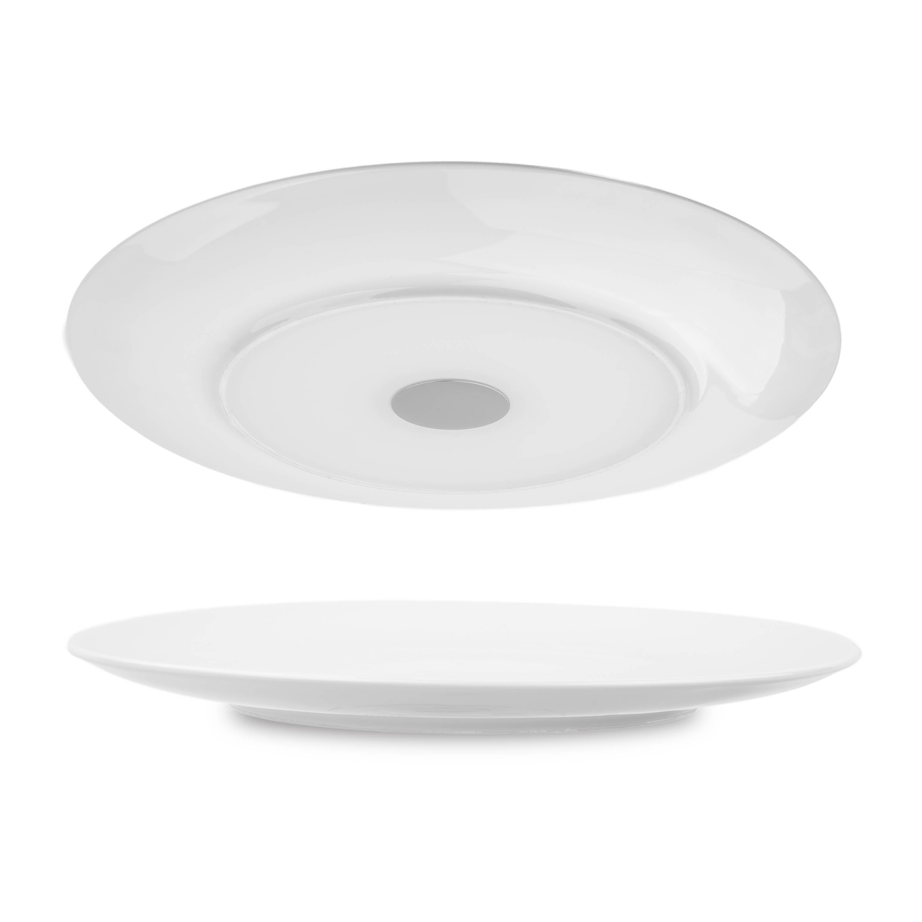 Magnet-Porzellan-Teller_26cm weiß Freisteller-Bild