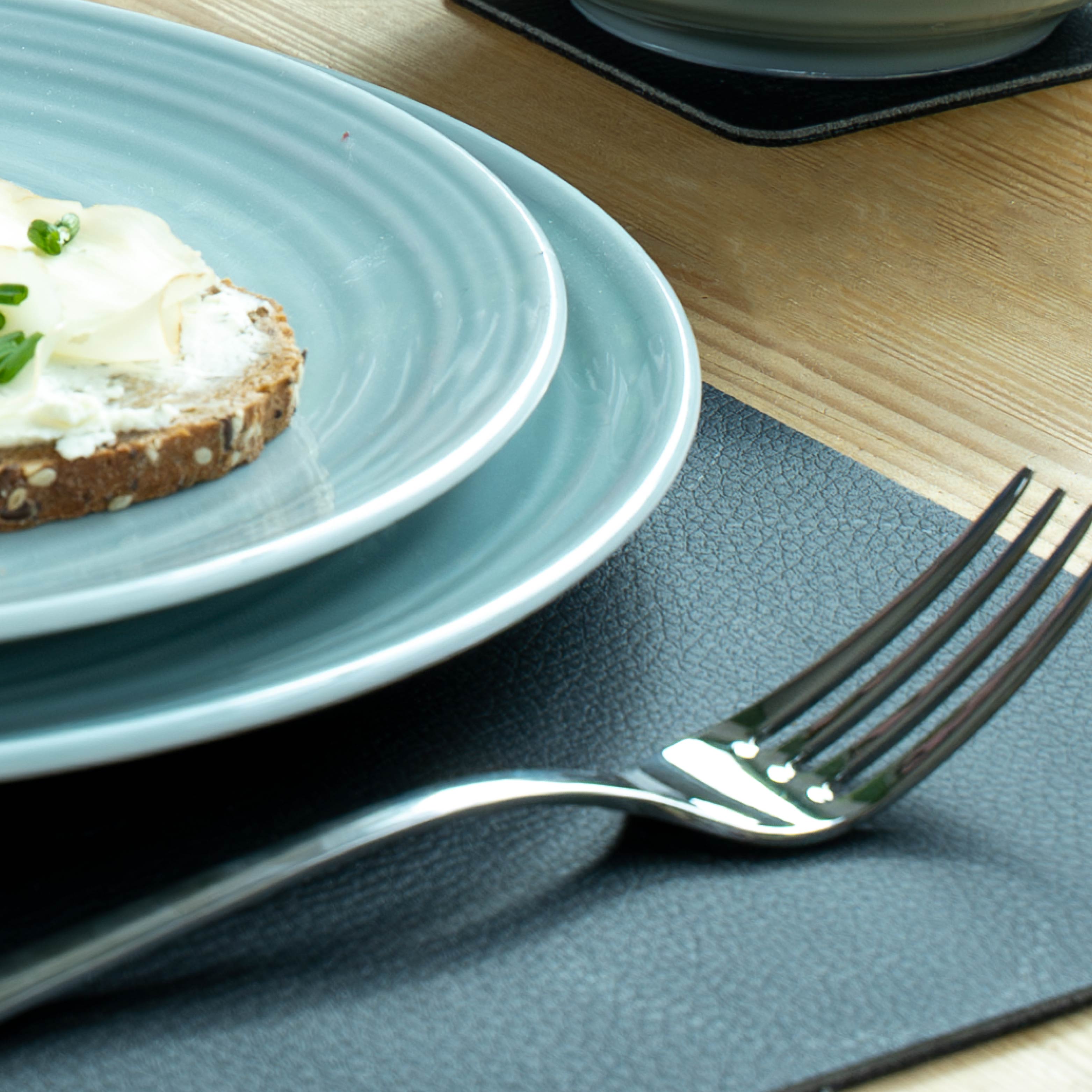 Assiette magnétique en porcelaine CYAN ⌀ 26cm