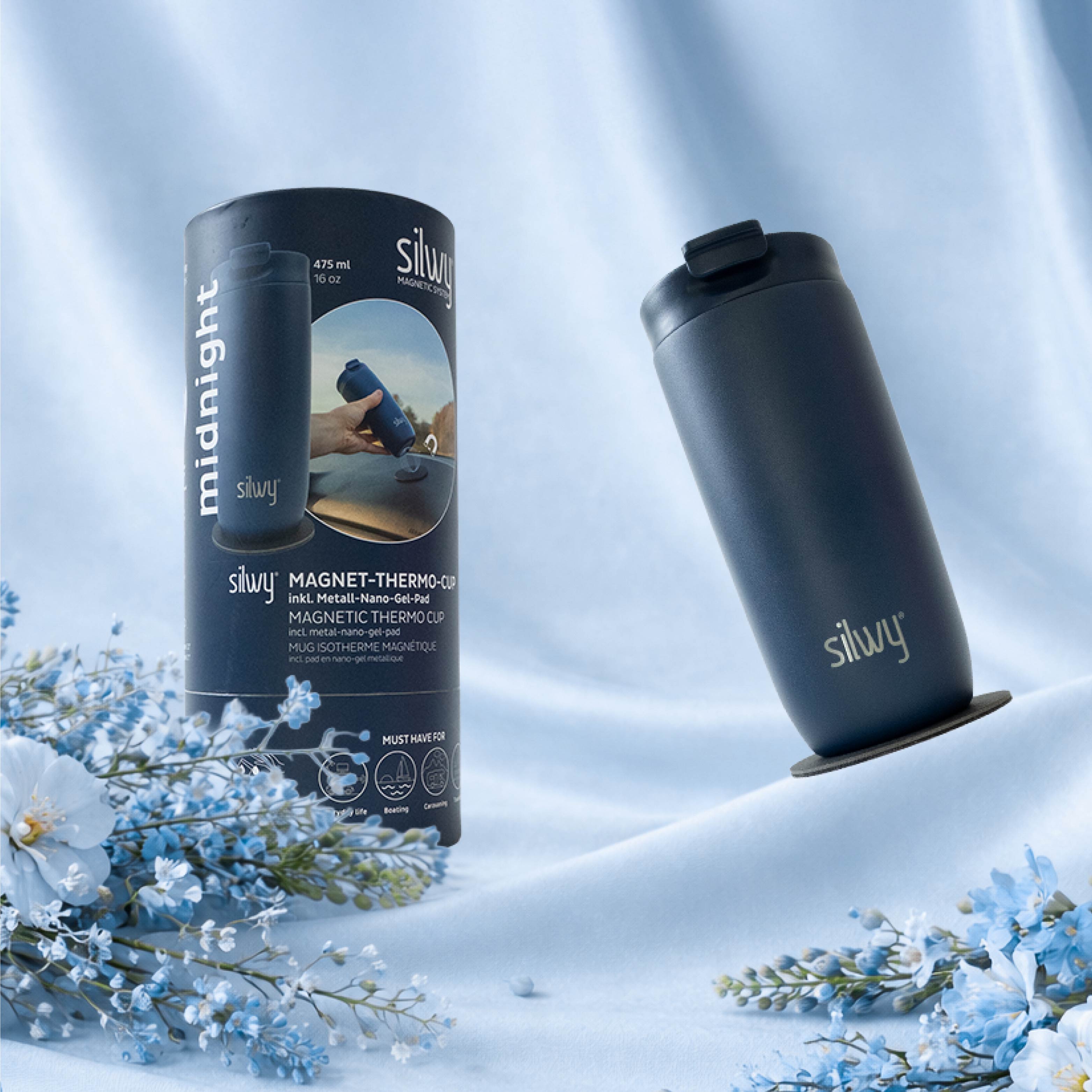 Taza Térmica Magnética MEDIANOCHE