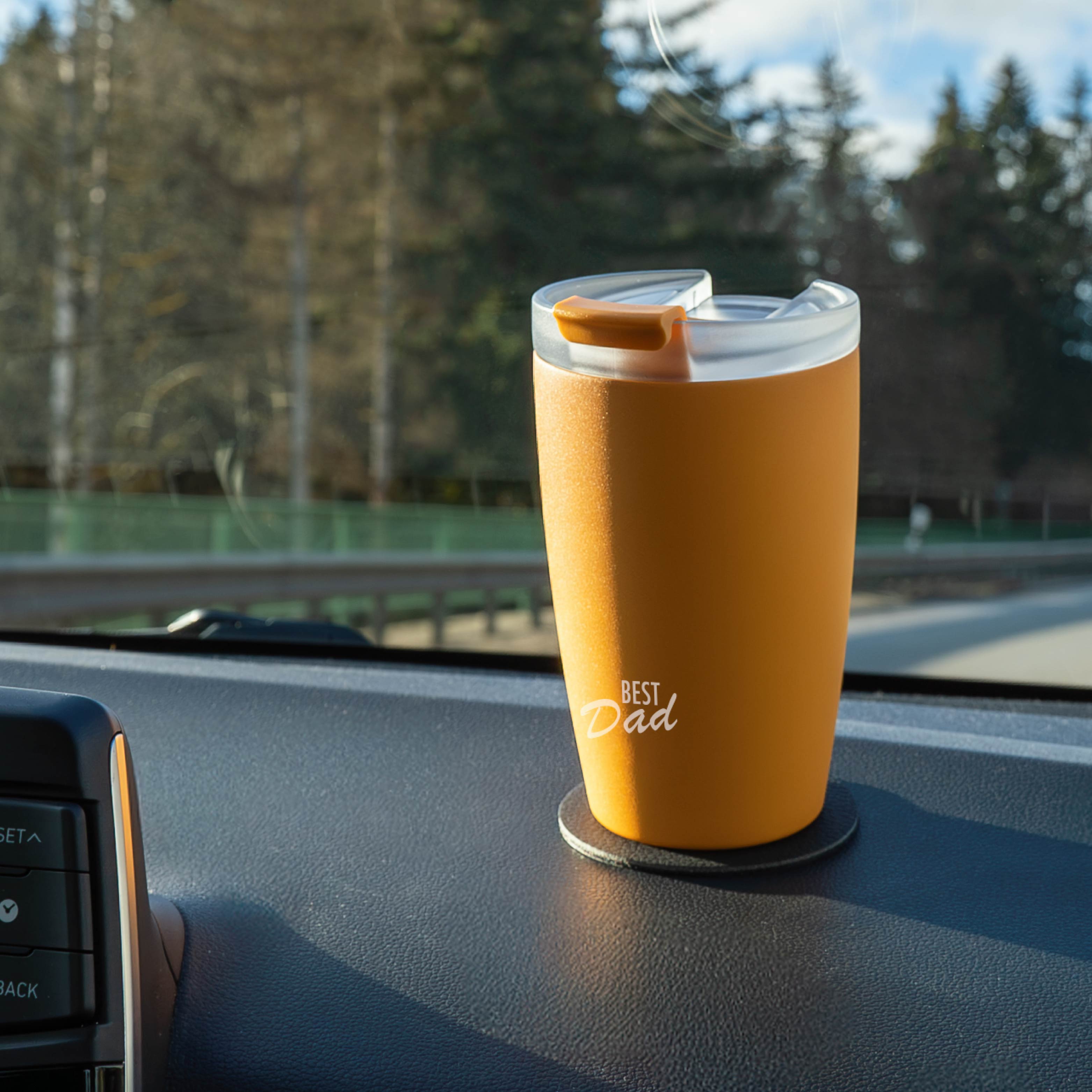 Magnetic thermal mug SUNRISE "BEST DAD"