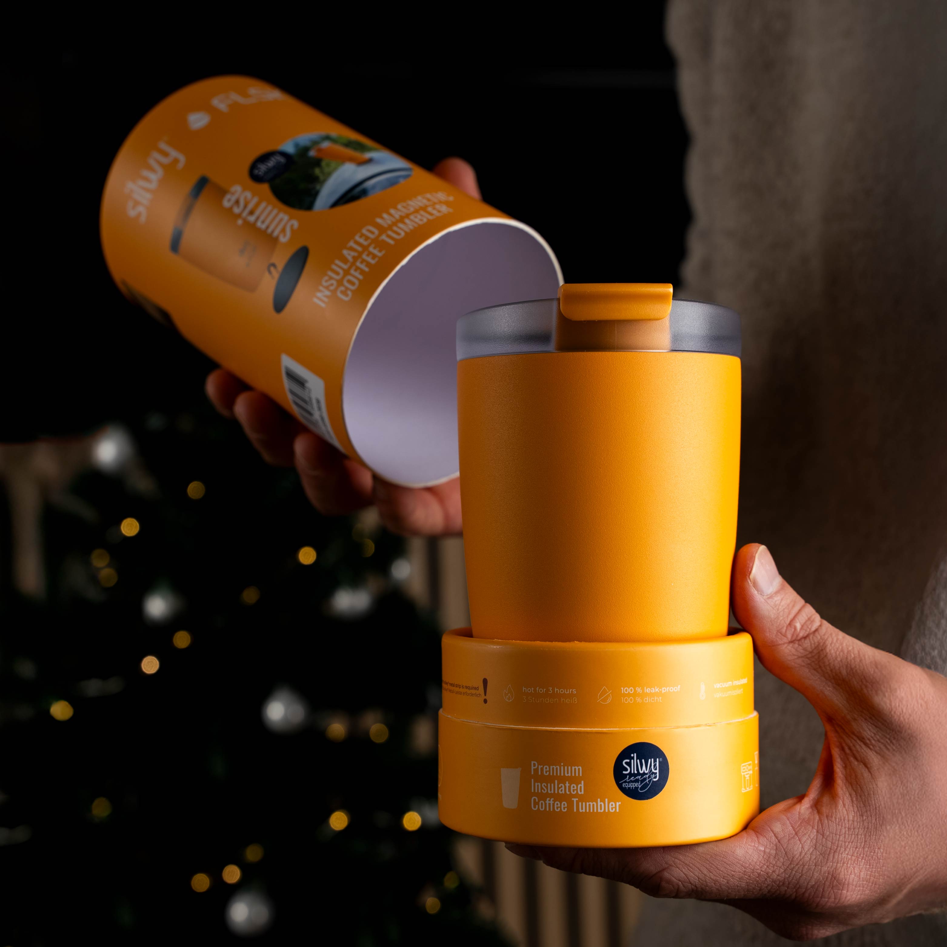 Magnetic thermo mug SUNRISE