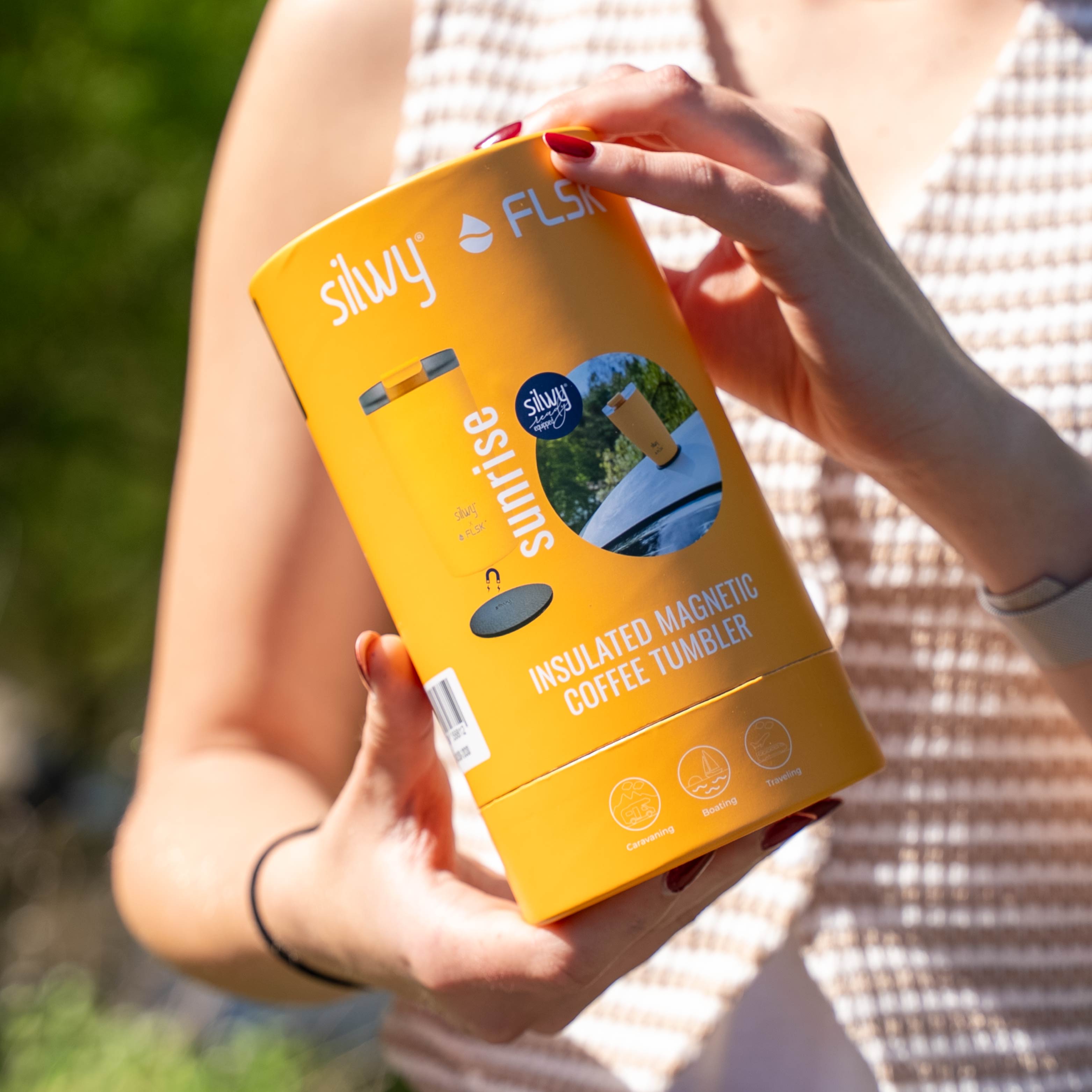 Magnet-Thermocup sunrise Verpackung