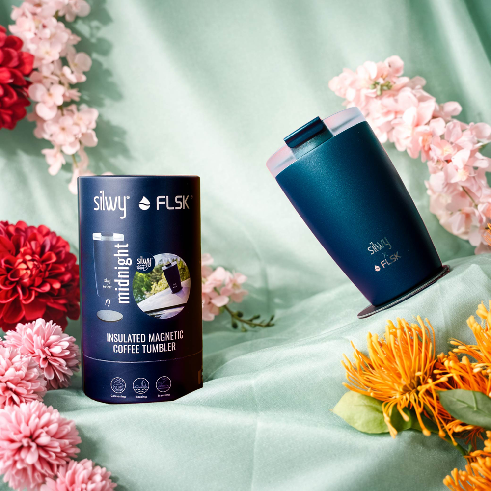 Magnetic thermo mug MIDNIGHT