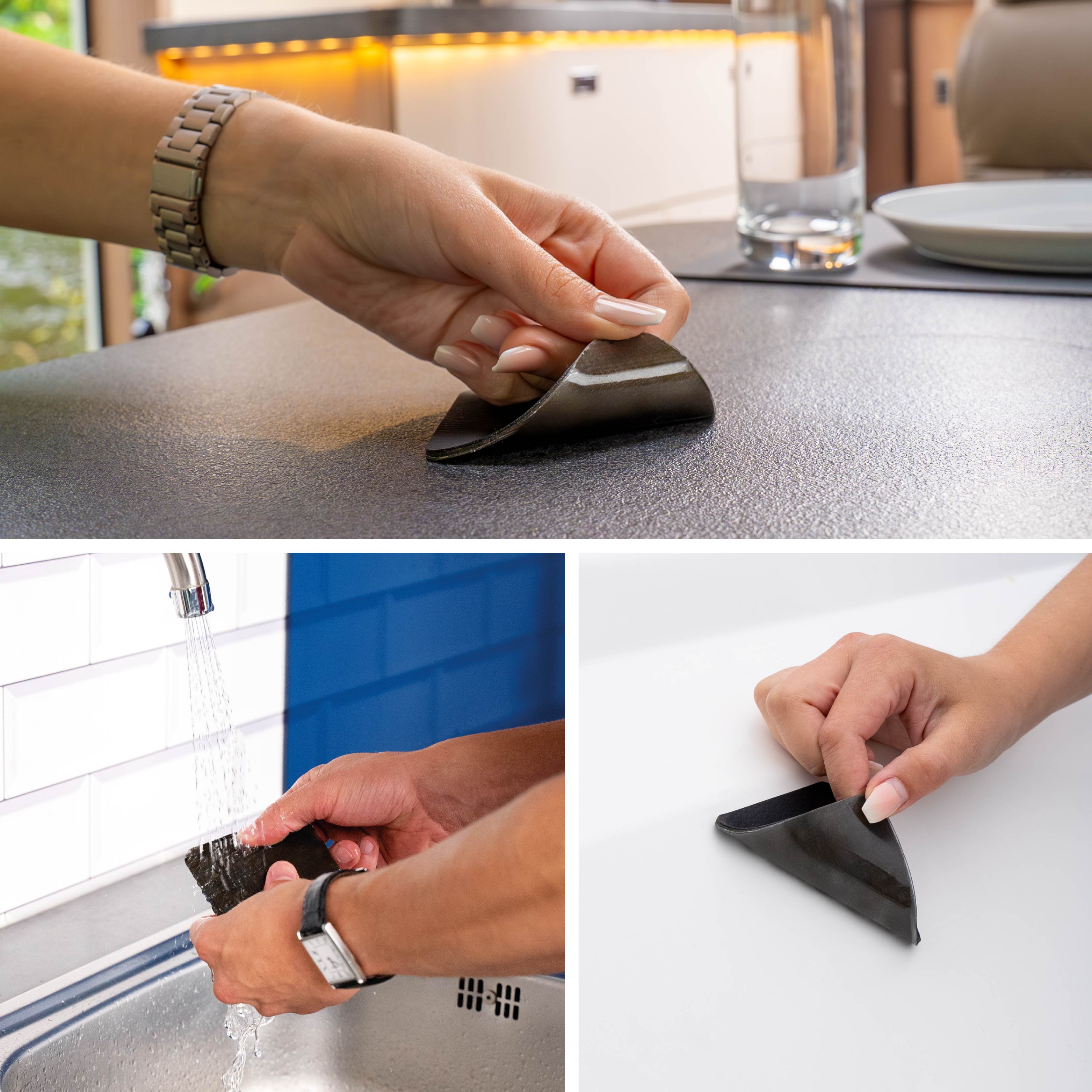 Magnet-Kunststoffgläser TUMBLER GREY