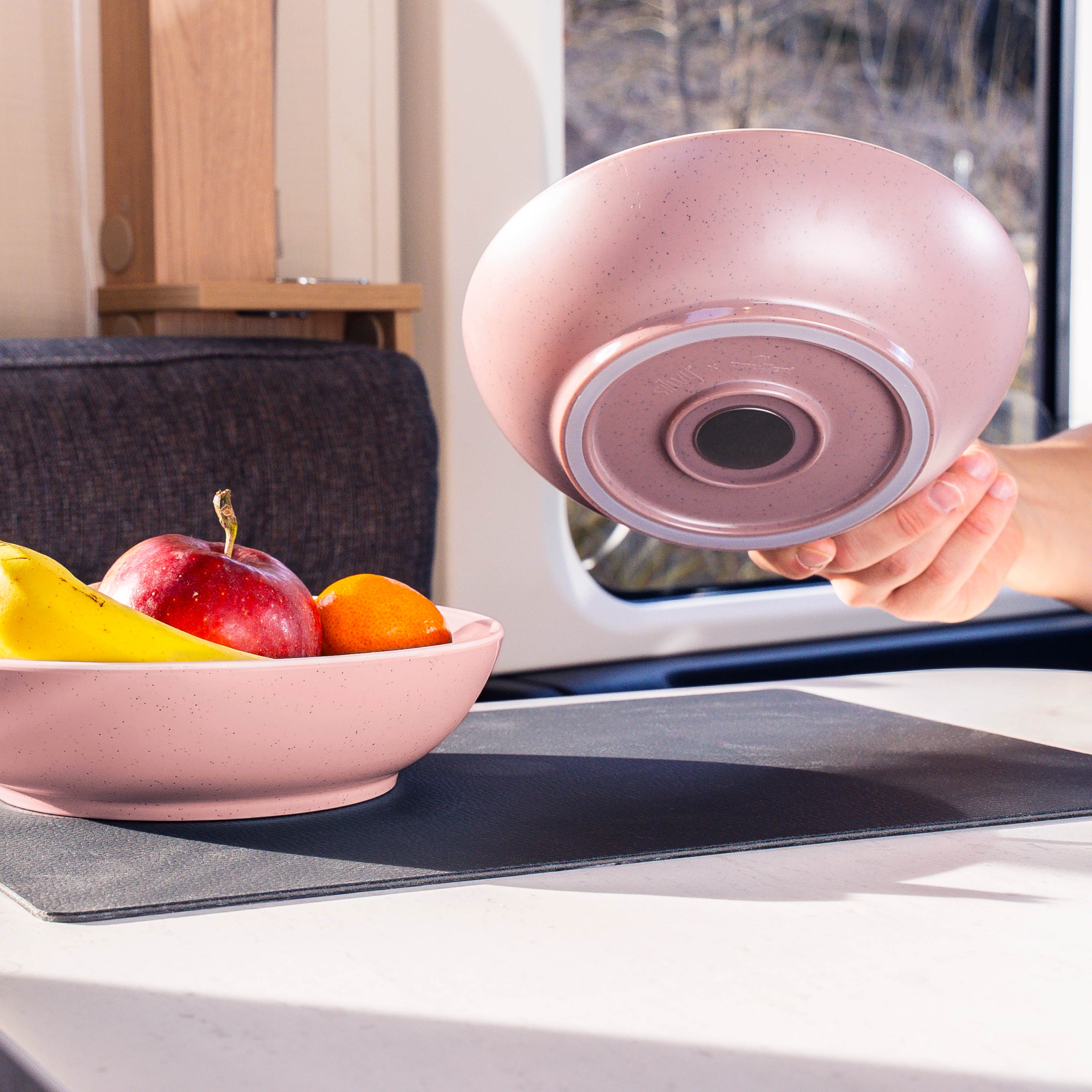 Magnet-Kunststoff-Food-Bowls DOLOMIT ROSE ⌀ 20 cm
