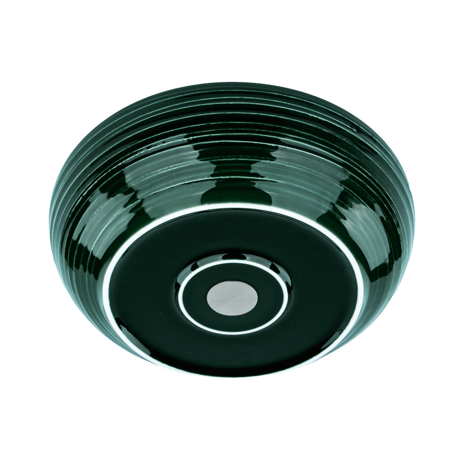 Magnetic Porcelain Food Bowl FOREST GREEN ⌀ 25 cm