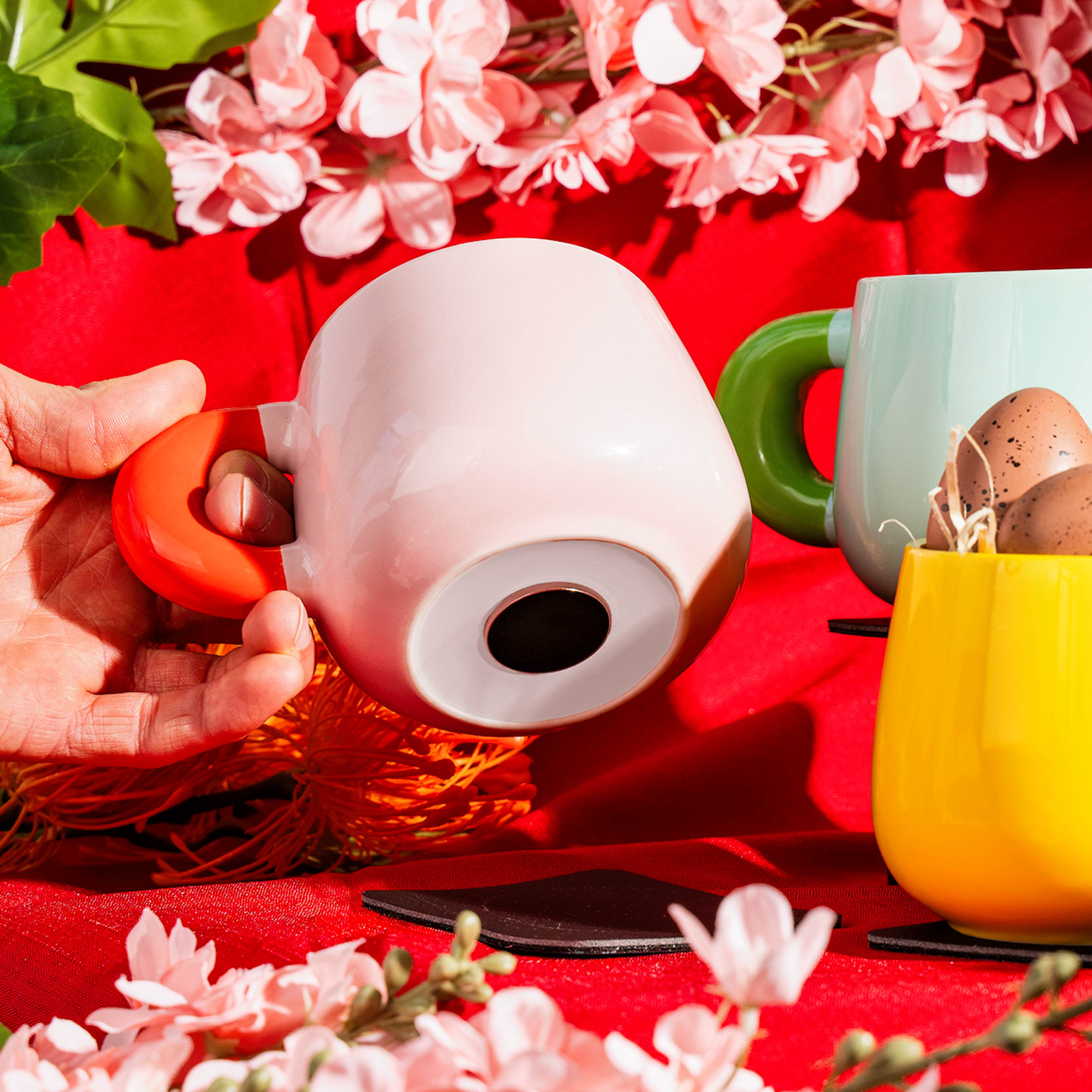 Magnet Henkel Pot ROSÉBLUSH