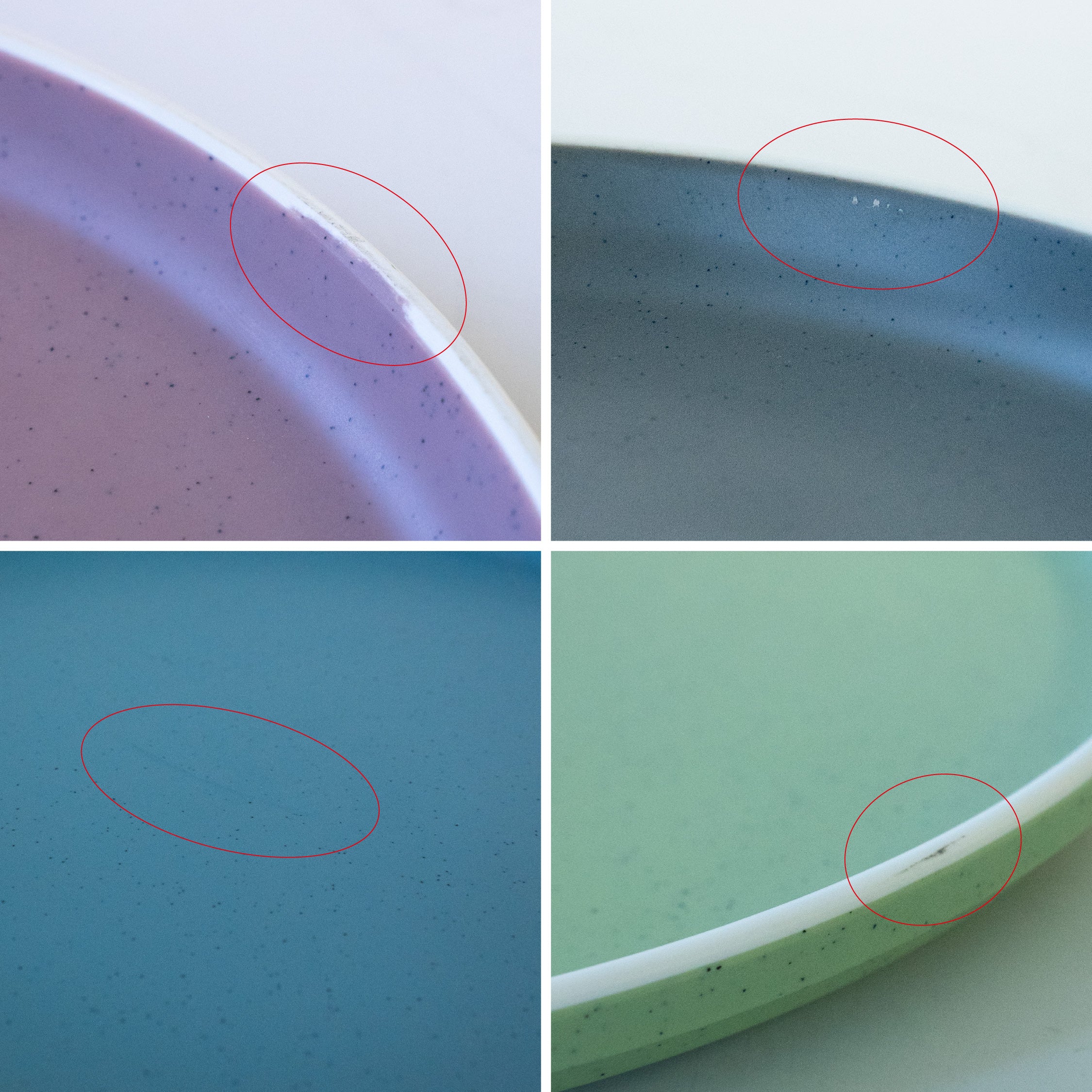Seconda scelta: piatto magnetico in plastica DOLOMIT BLUE ⌀ 25 cm