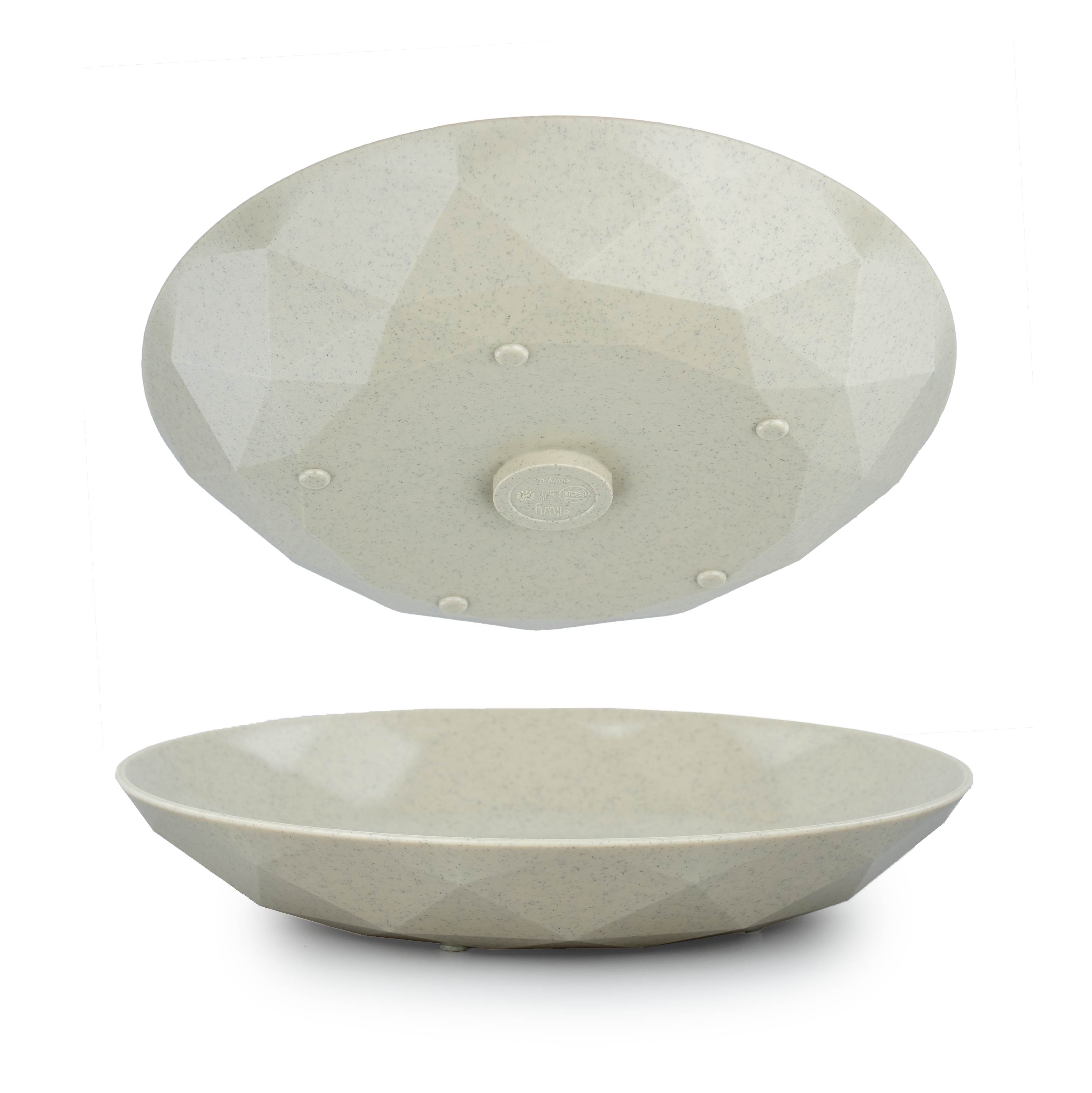 Magnetic plastic plate SAND ⌀ 24 cm