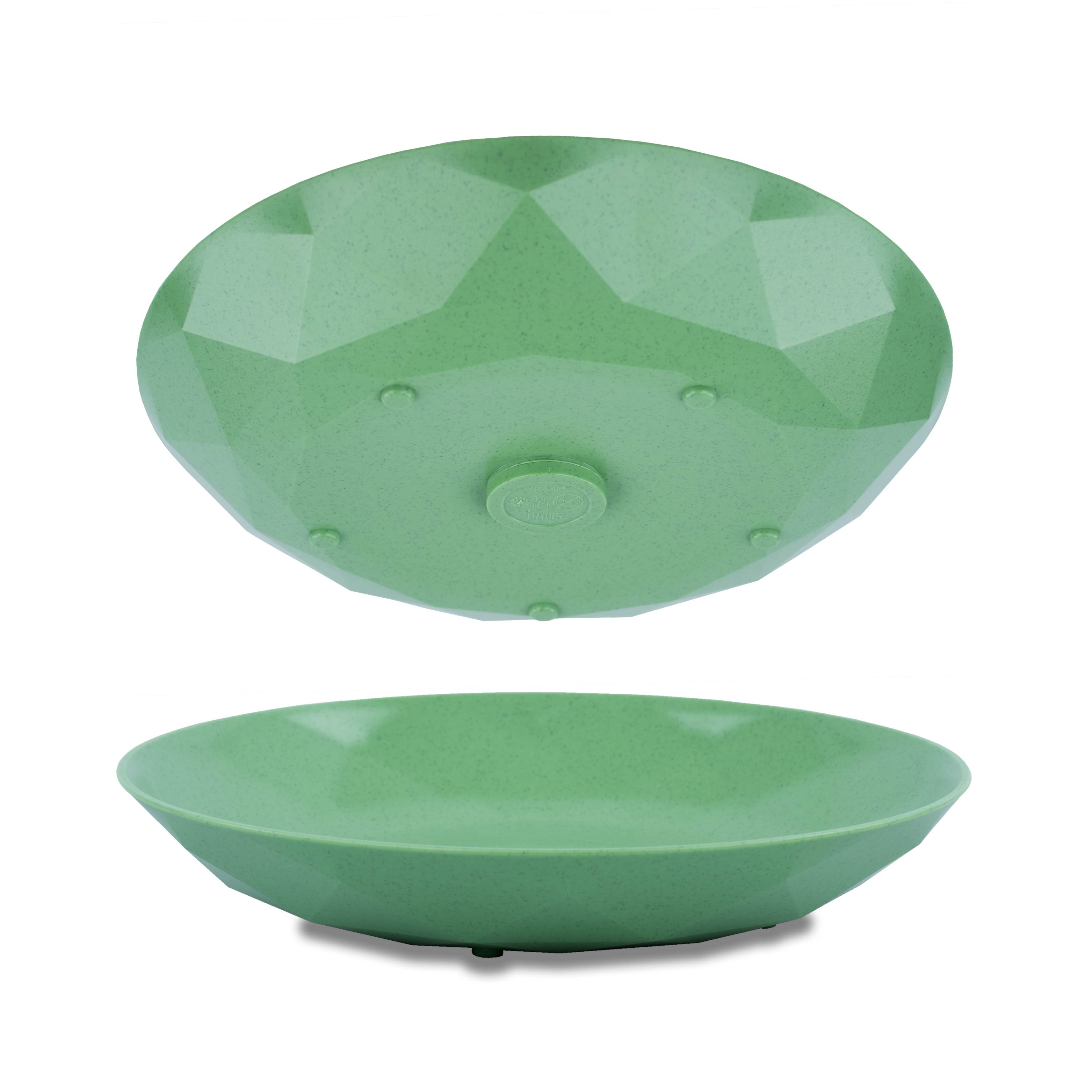 Plaque magnétique en plastique VERTE ⌀ 24 cm