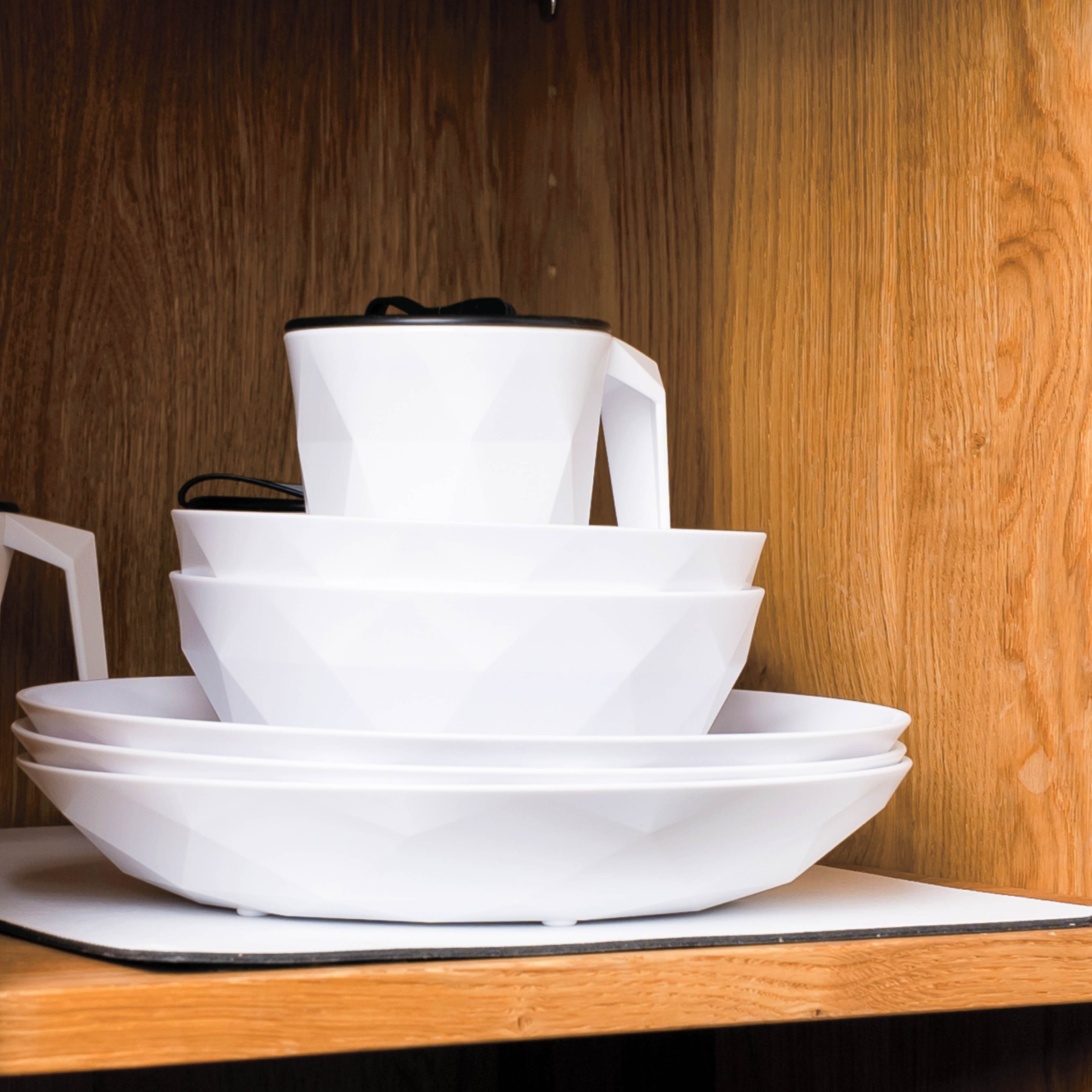 Magnetic plastic bowls CLASSIC ⌀ 16 cm