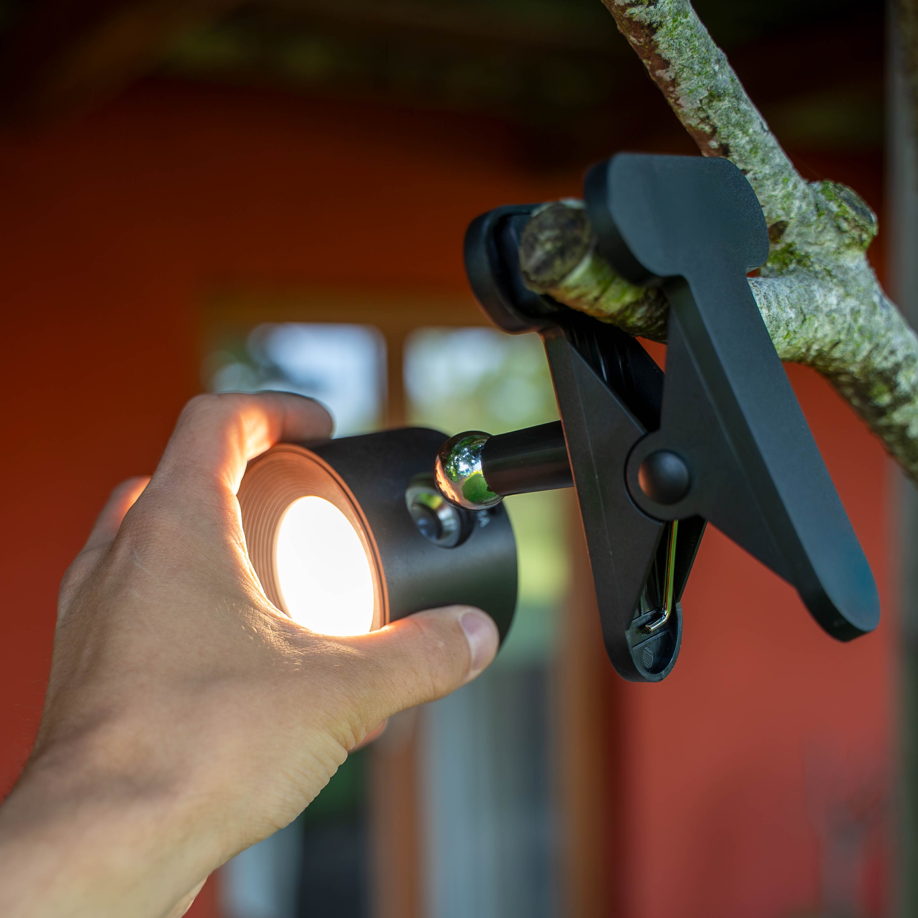 Morsetto a testa sferica per lampada magnetica SPOTY