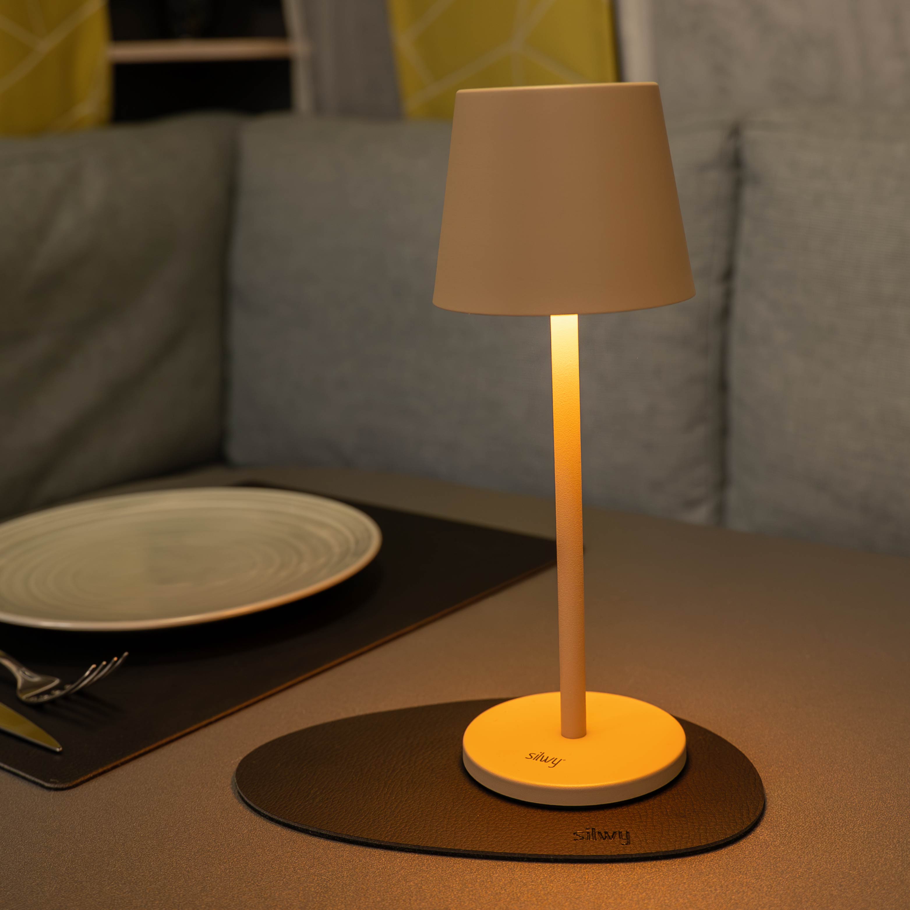 Lampe magnétique L SABLE incl. set de table