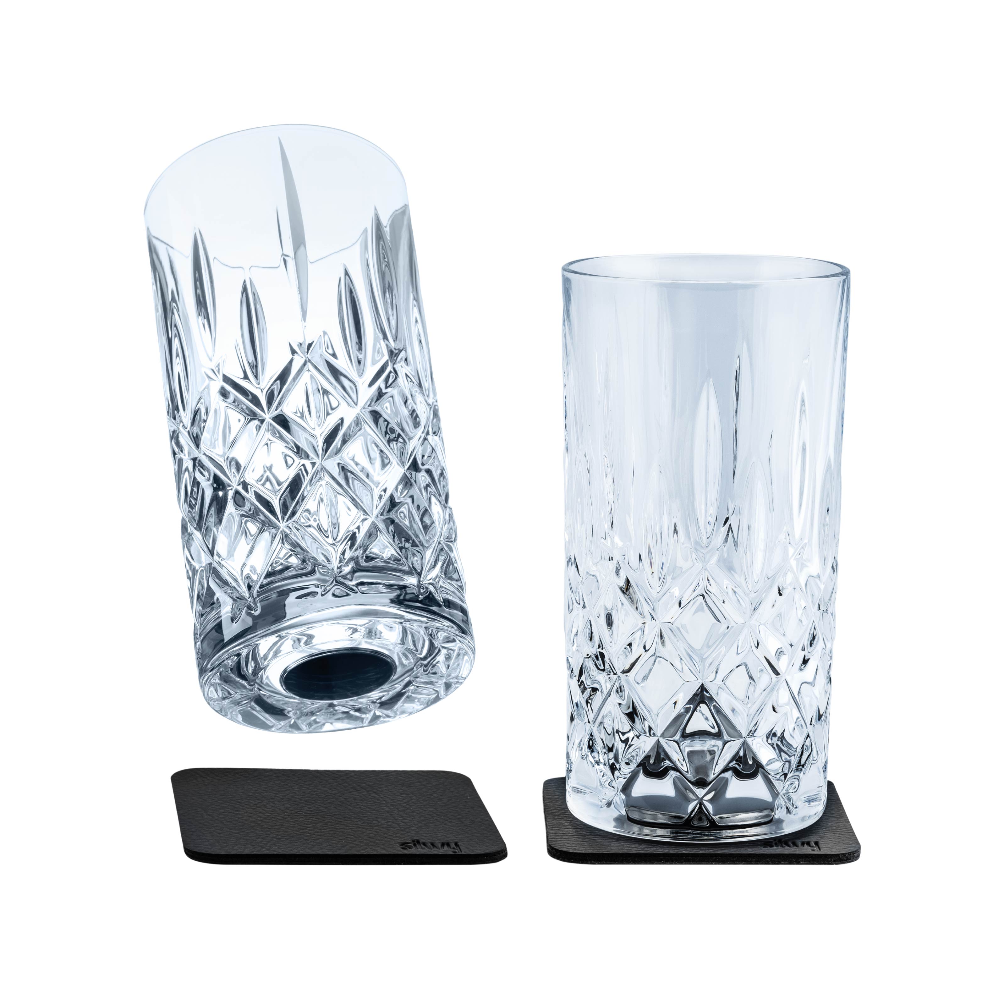 Magnetic crystal glasses LONGDRINK