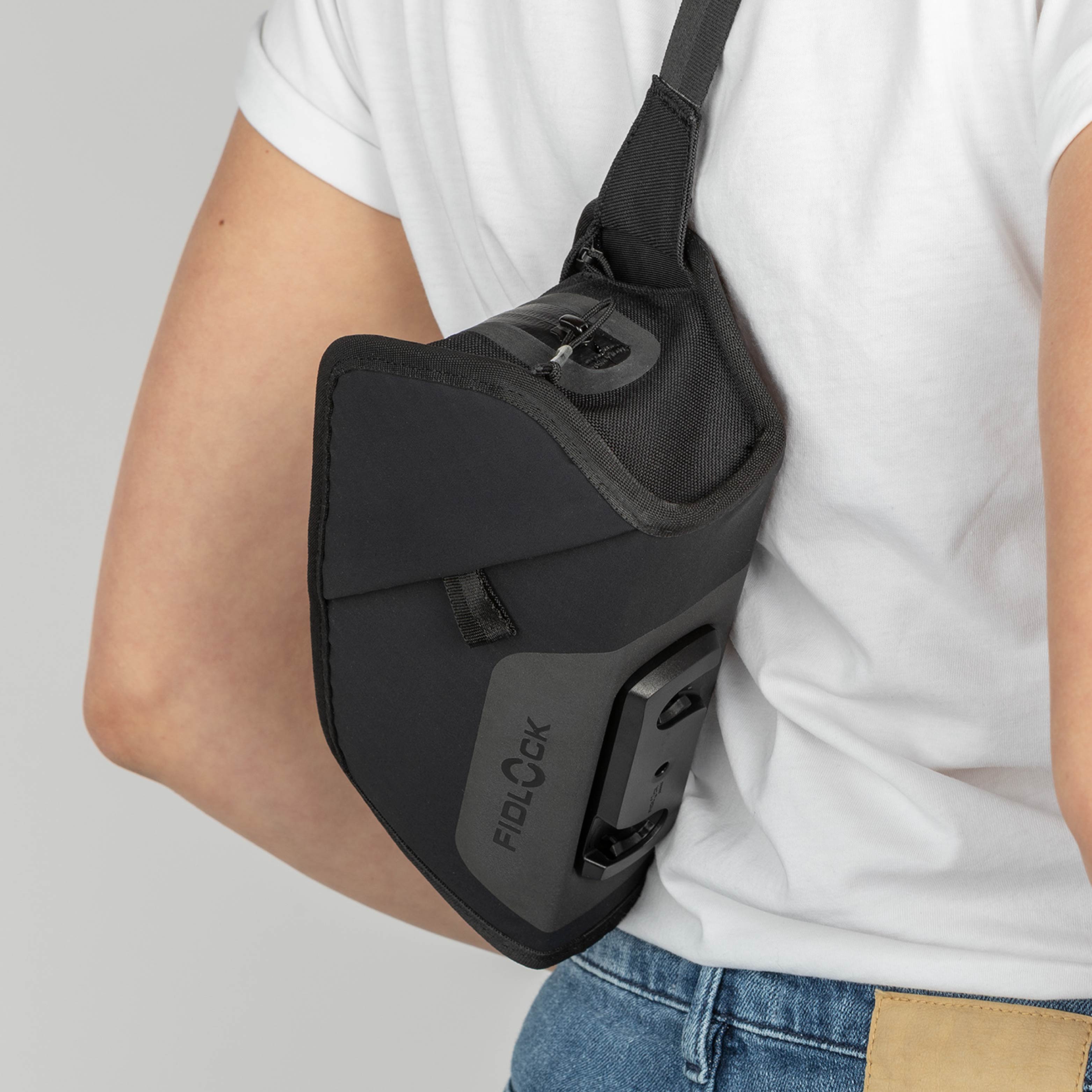 Magnet-Tasche FIDLOCK TWIST essential bag BLACK inkl. bike base