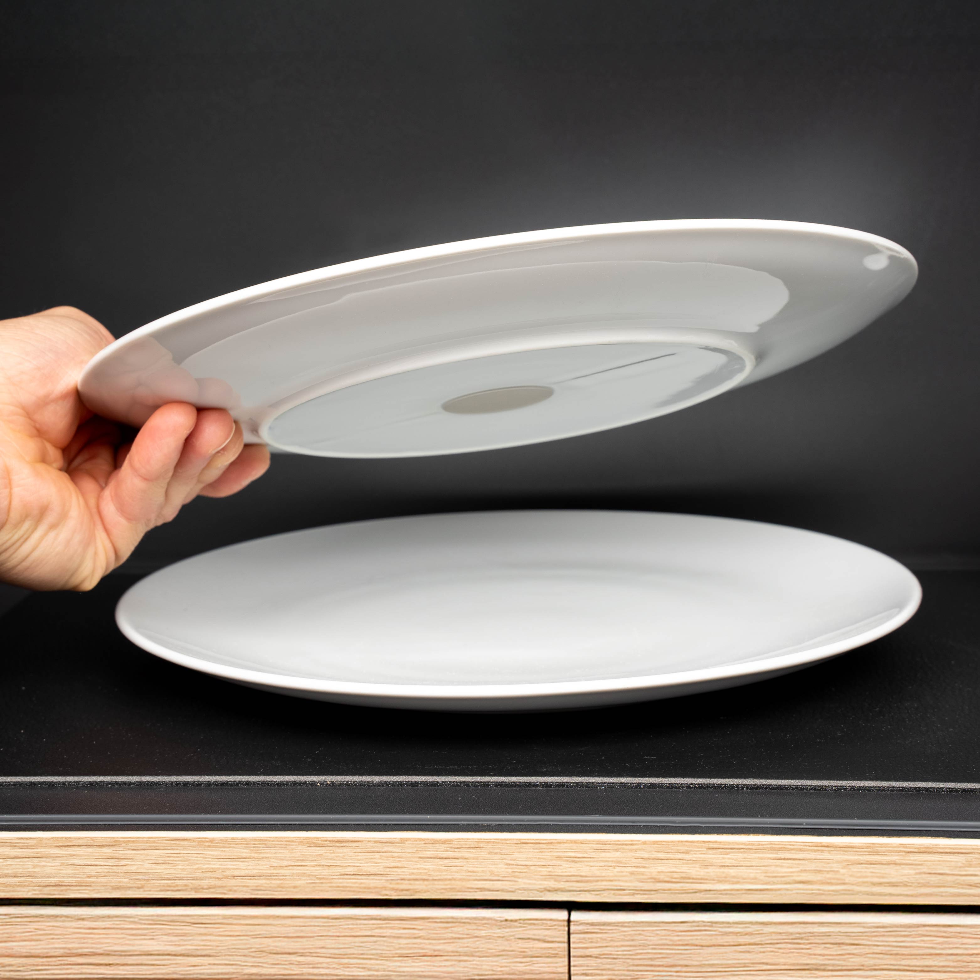 Assiette magnétique en porcelaine ⌀ 26 cm