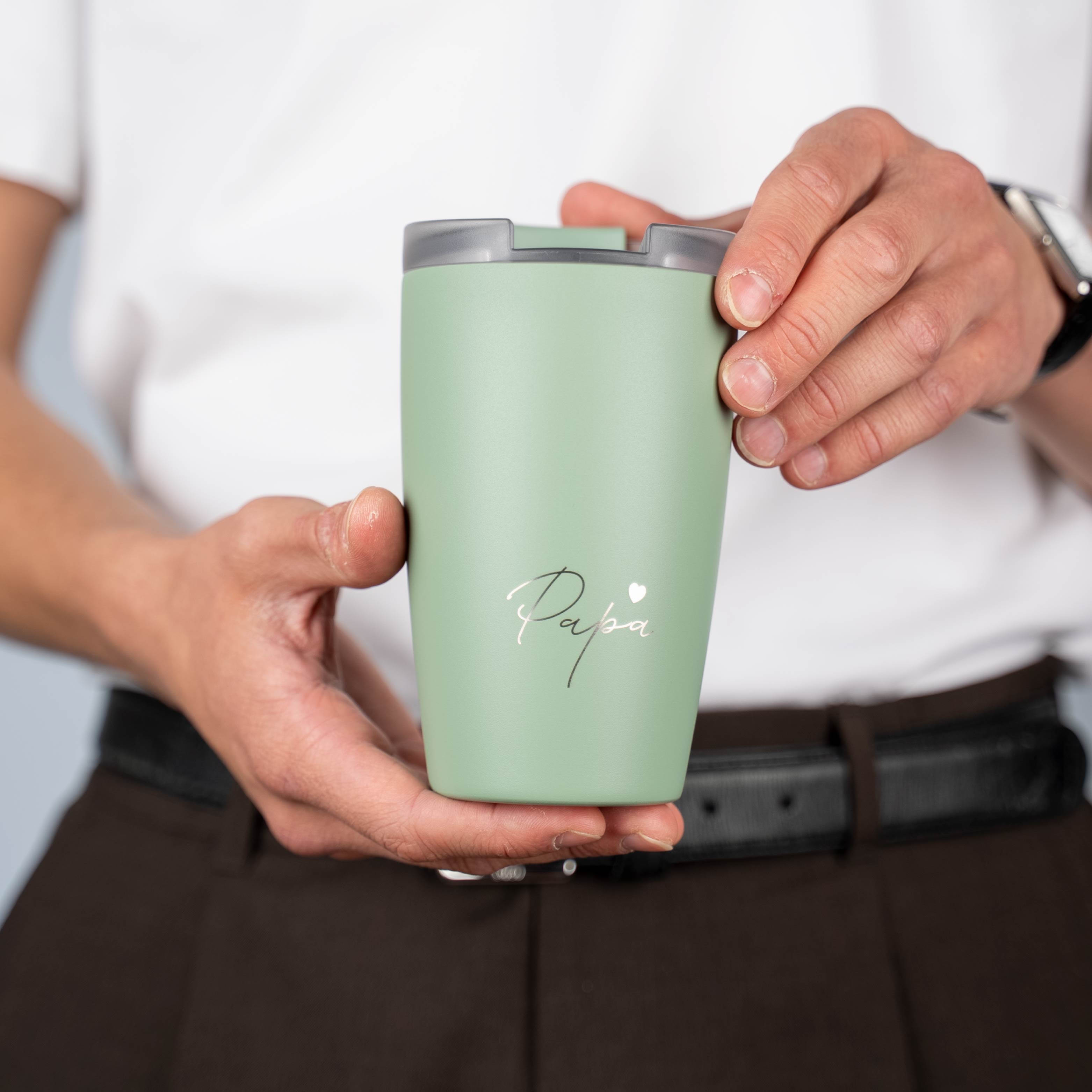 Magnetic thermal mug SAGE "PAPA"