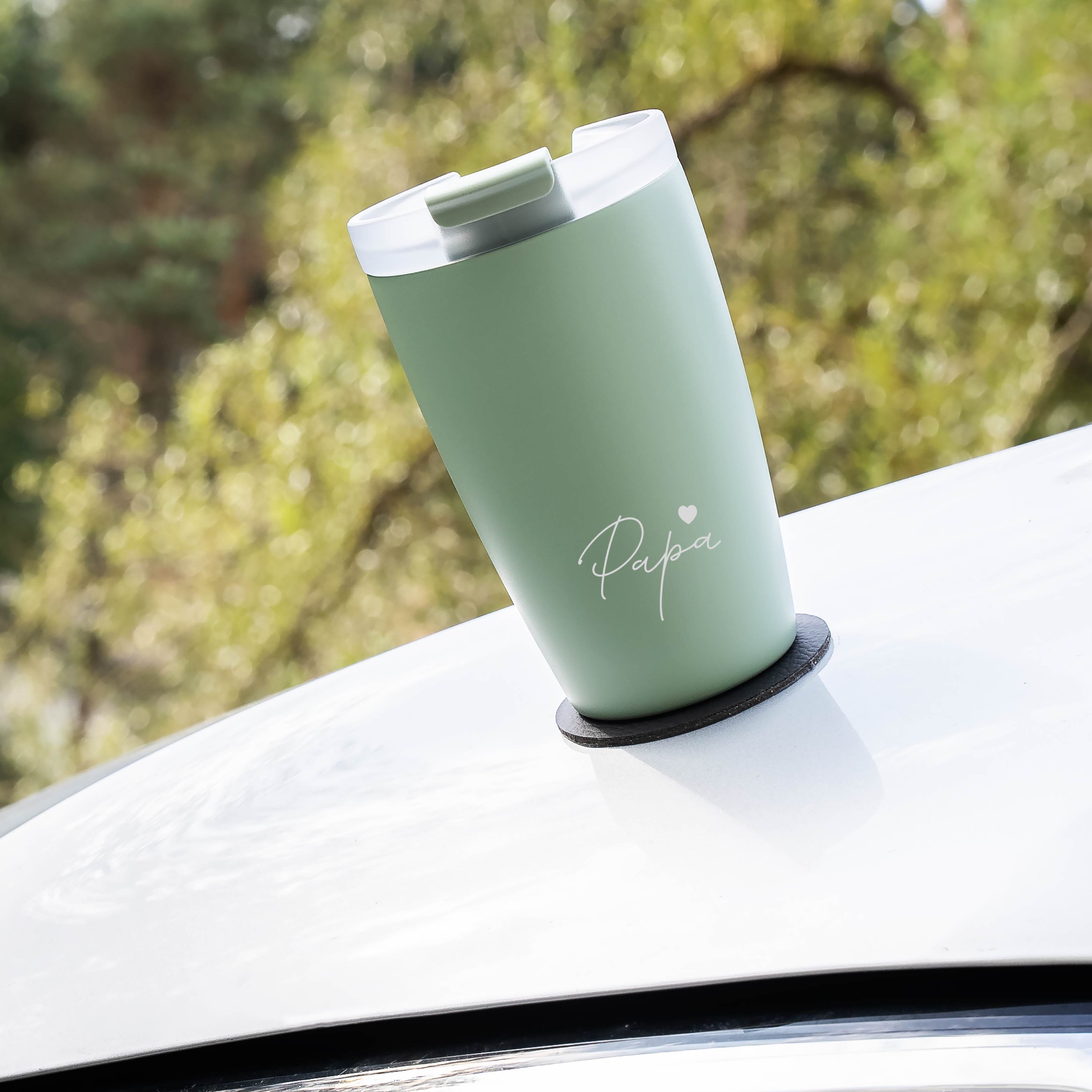 Magnetic thermal mug SAGE "PAPA"