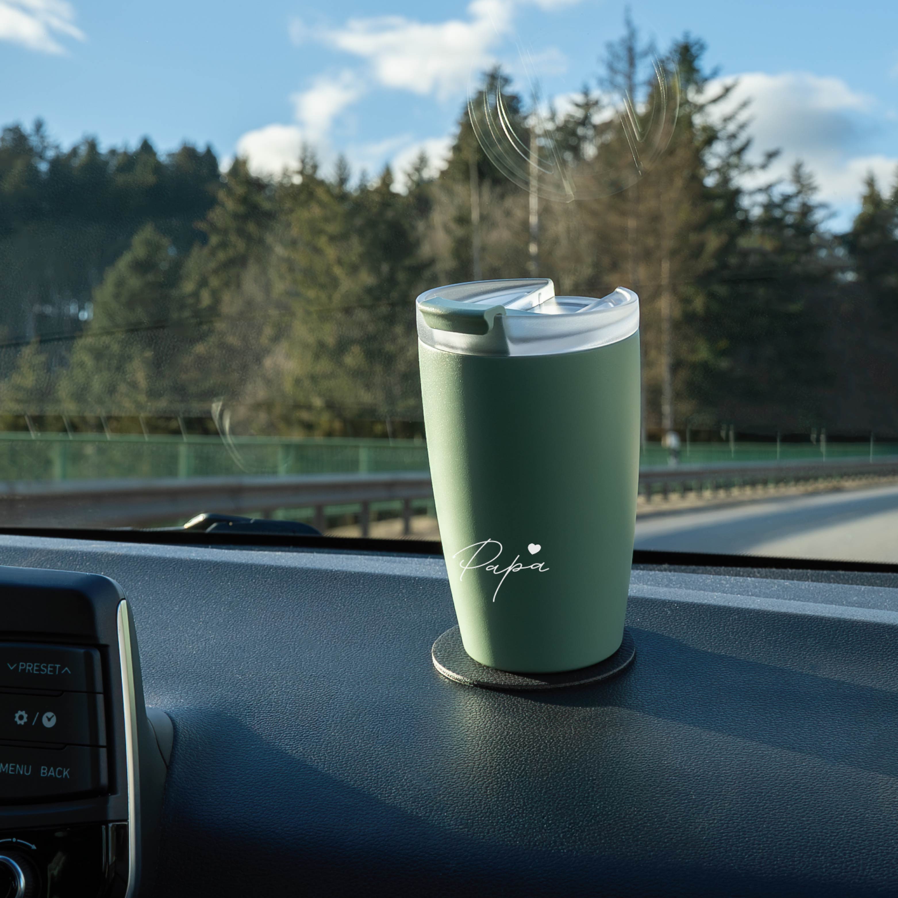 Magnetic thermal mug SAGE "PAPA"