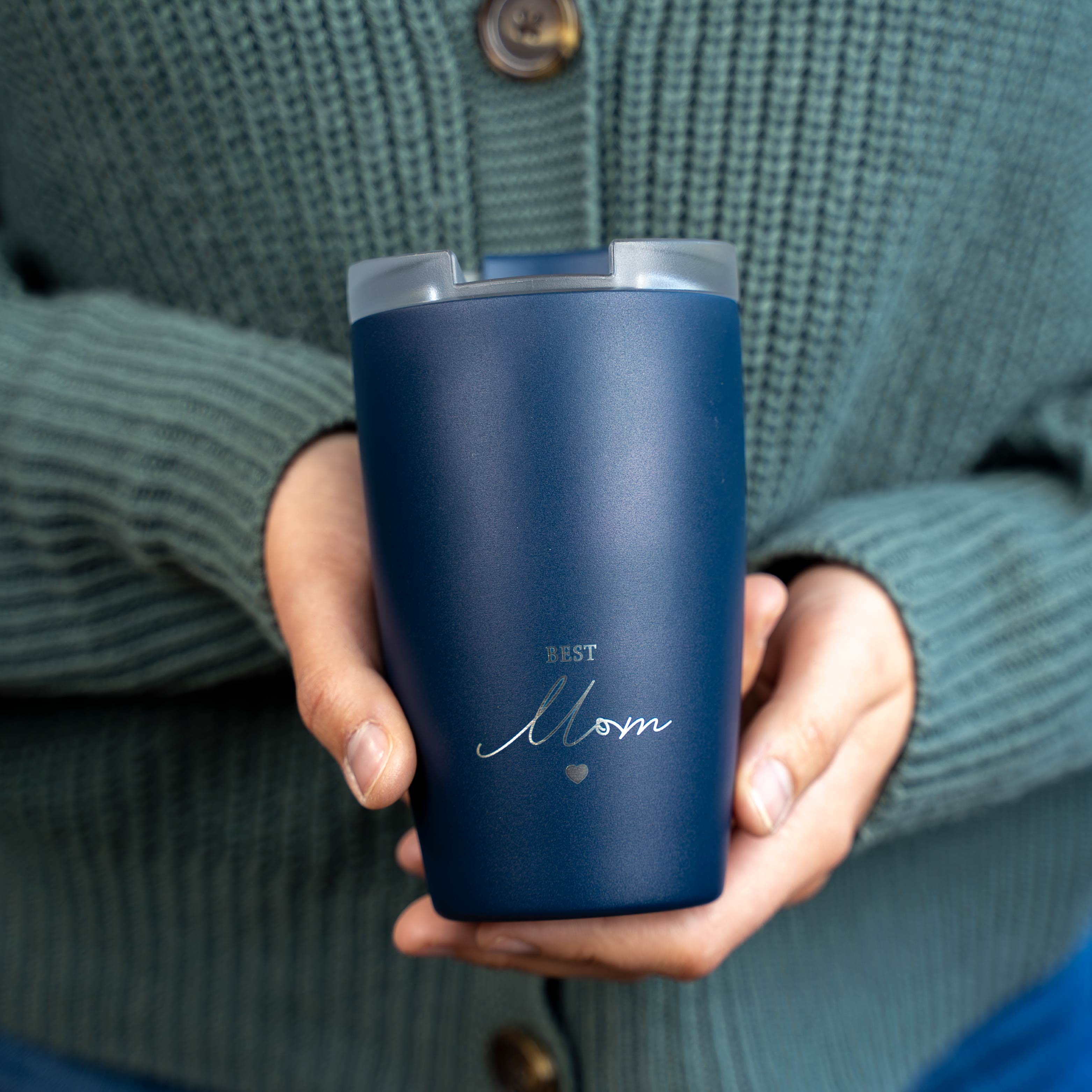 Magnetic thermo mug MIDNIGHT
