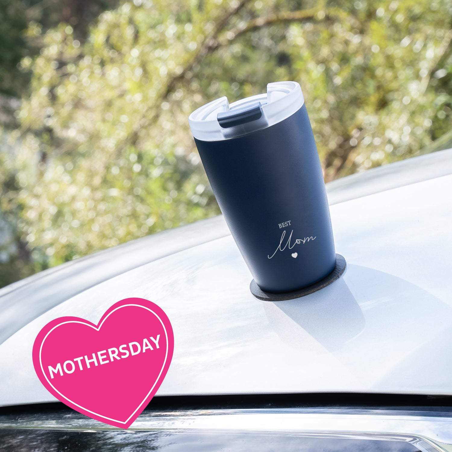 Magnetic thermo mug MIDNIGHT