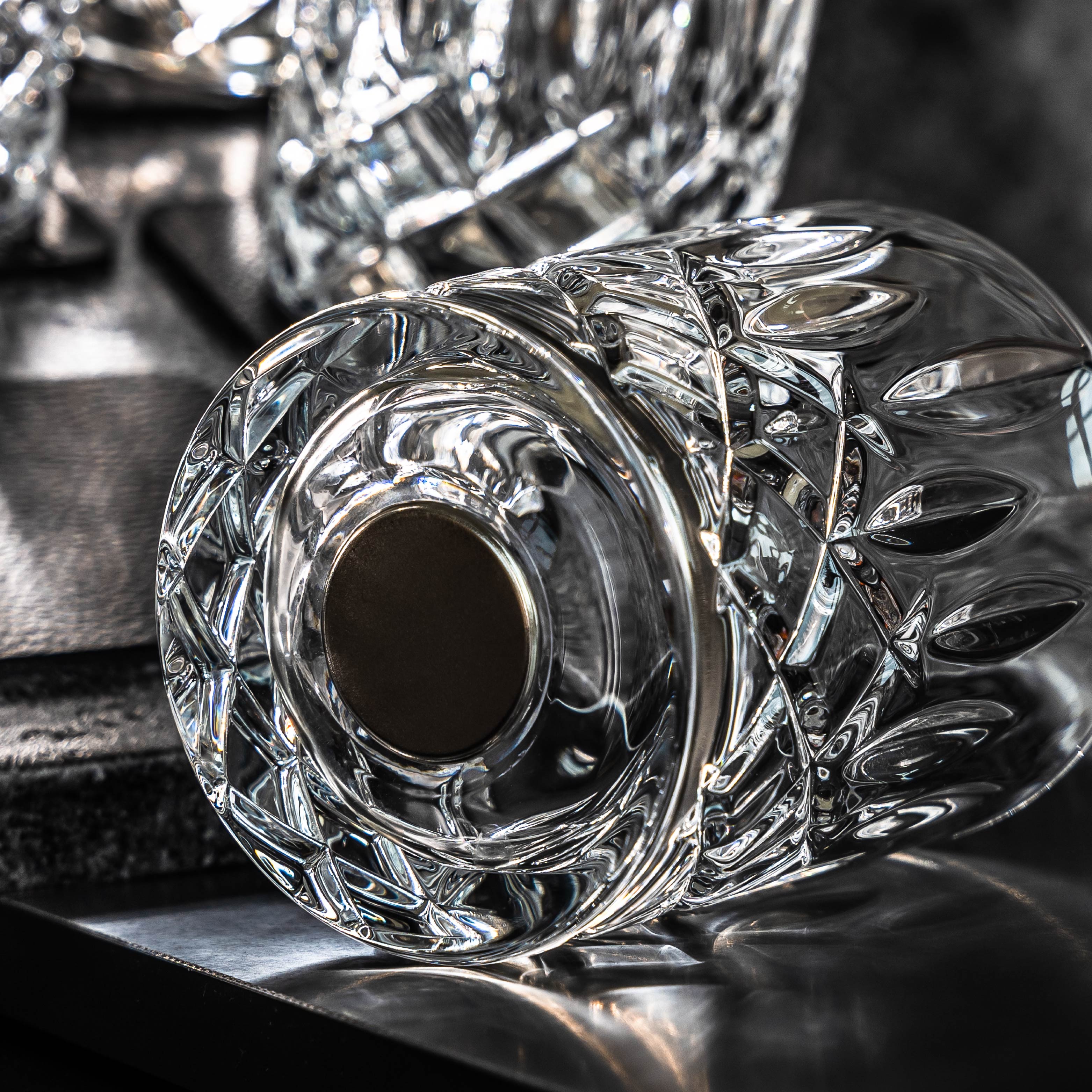 Verres en cristal magnétique WHISKY