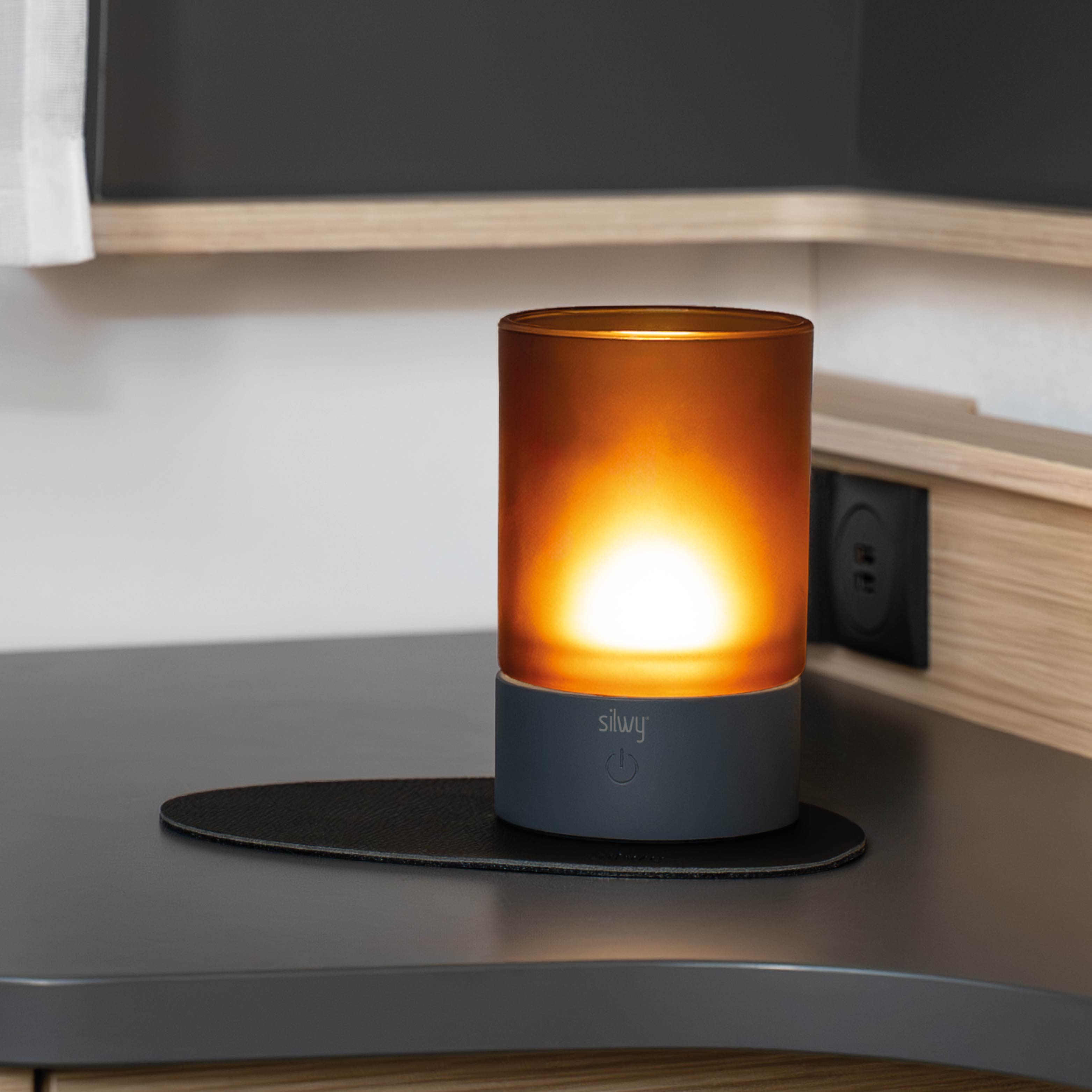 Lanterne magnetica COGNAC con set di tovagliette