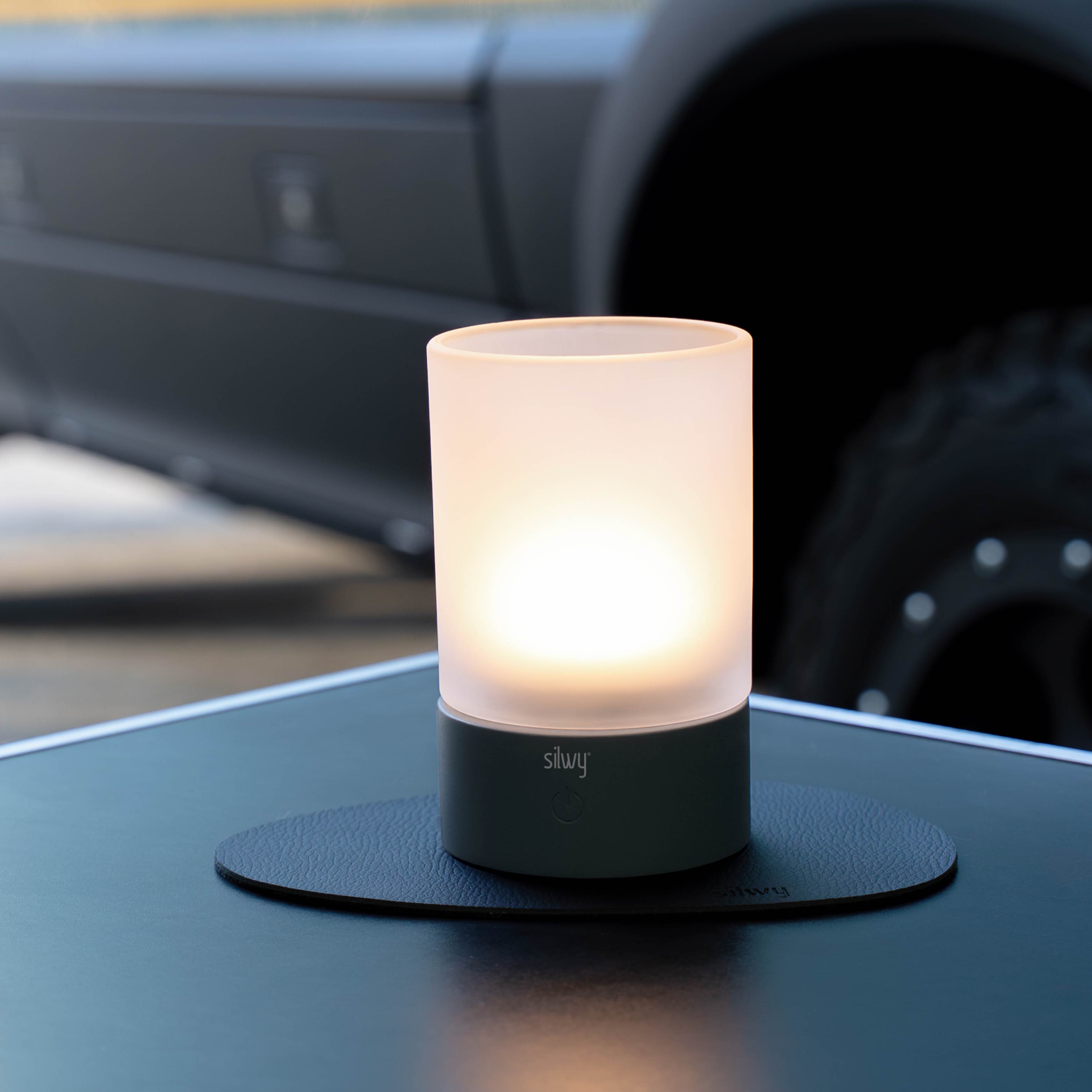 Magnet Lantern WHITE incl. Placemat