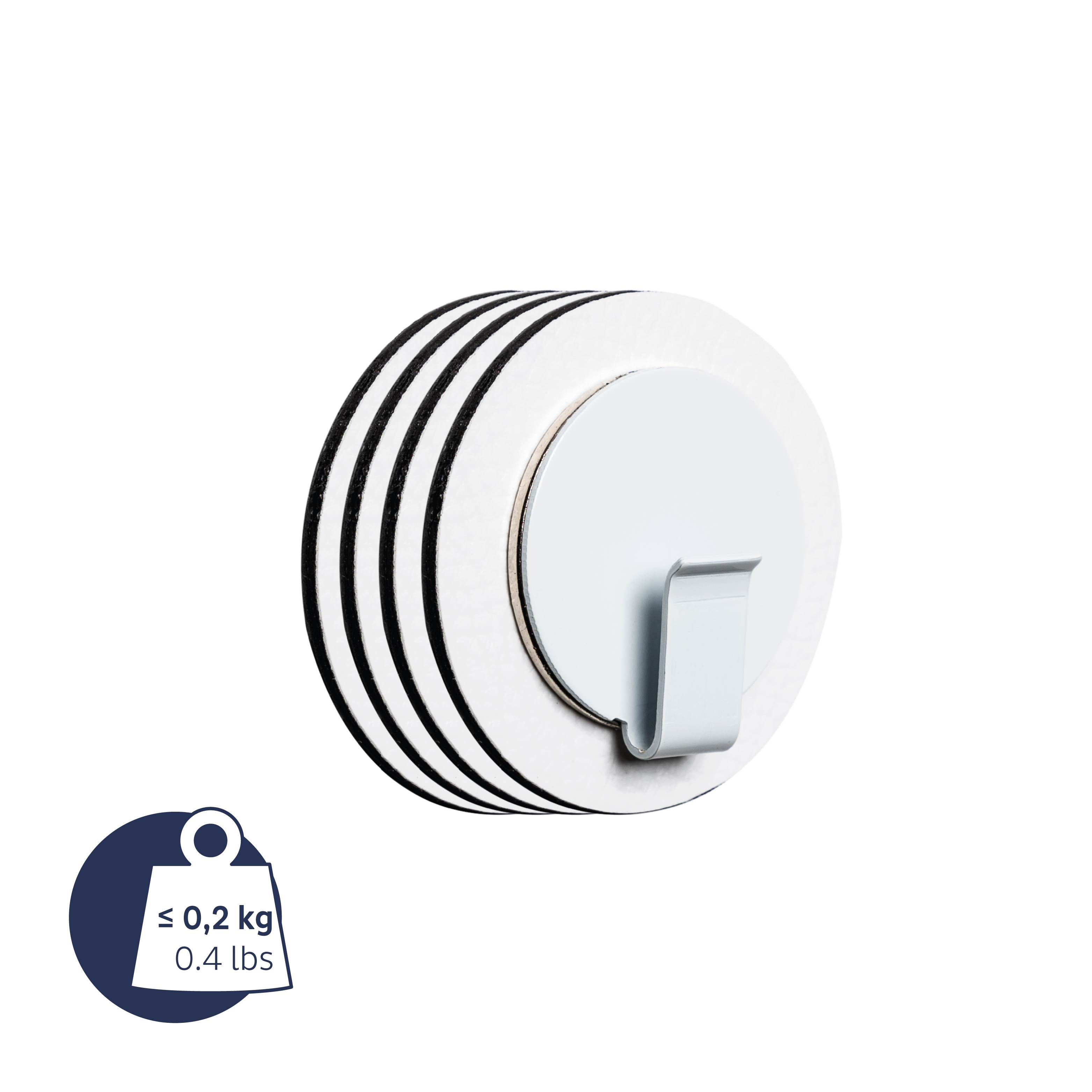 Magnet-Haken CLEVER Bundle WHITE