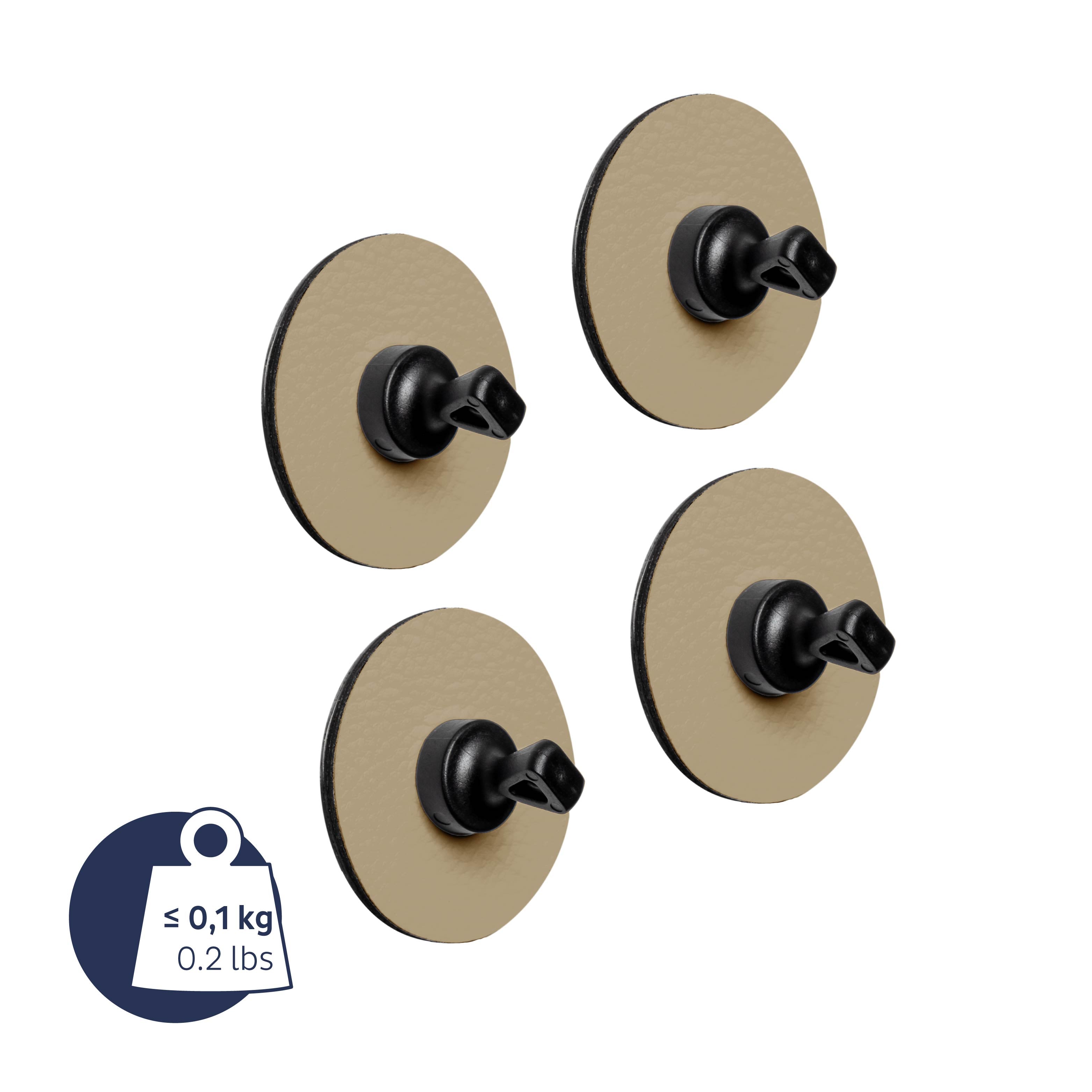 Imanes FLEX con almohadillas BEIGE