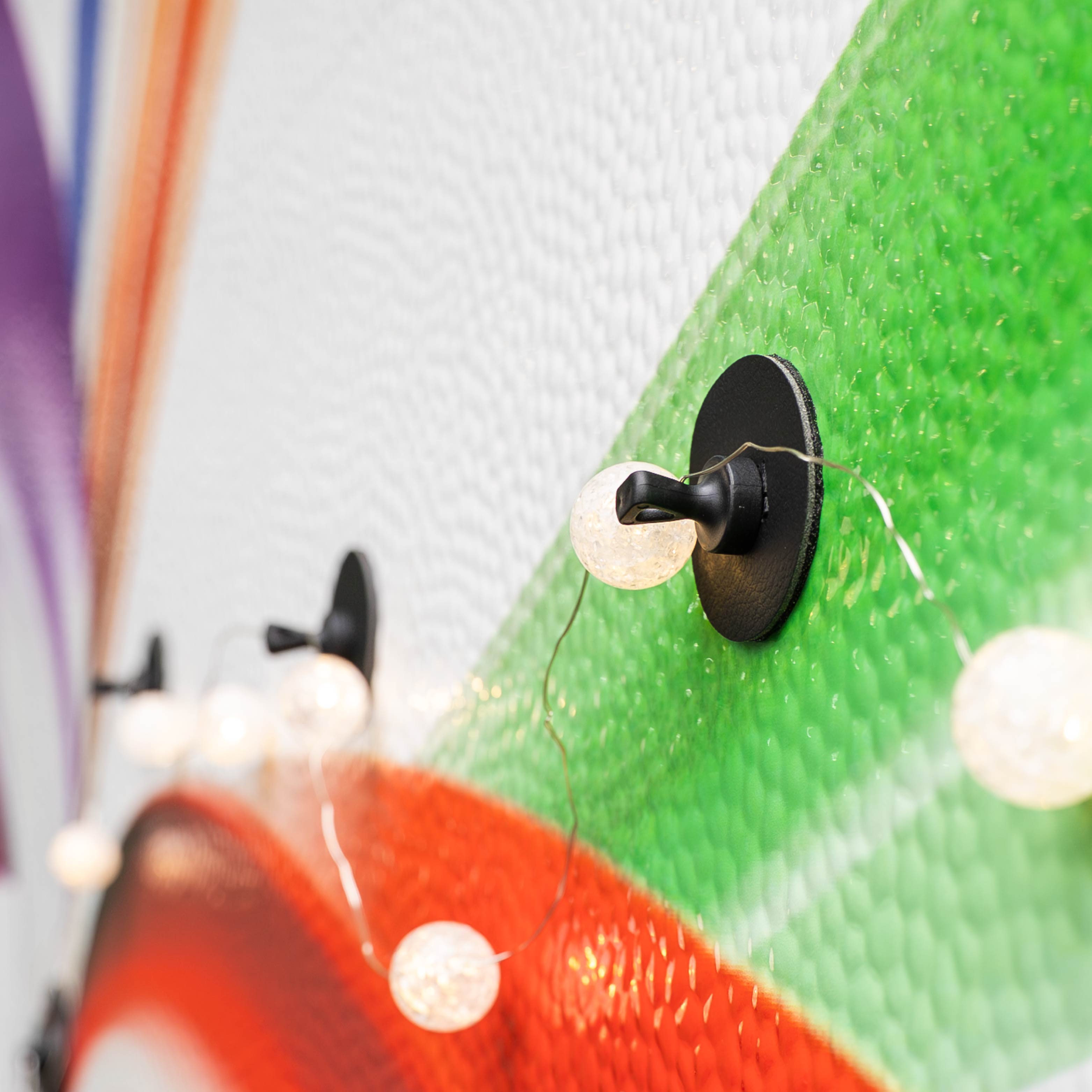 Magnet-Pins FLEX inkl. Pads BLACK